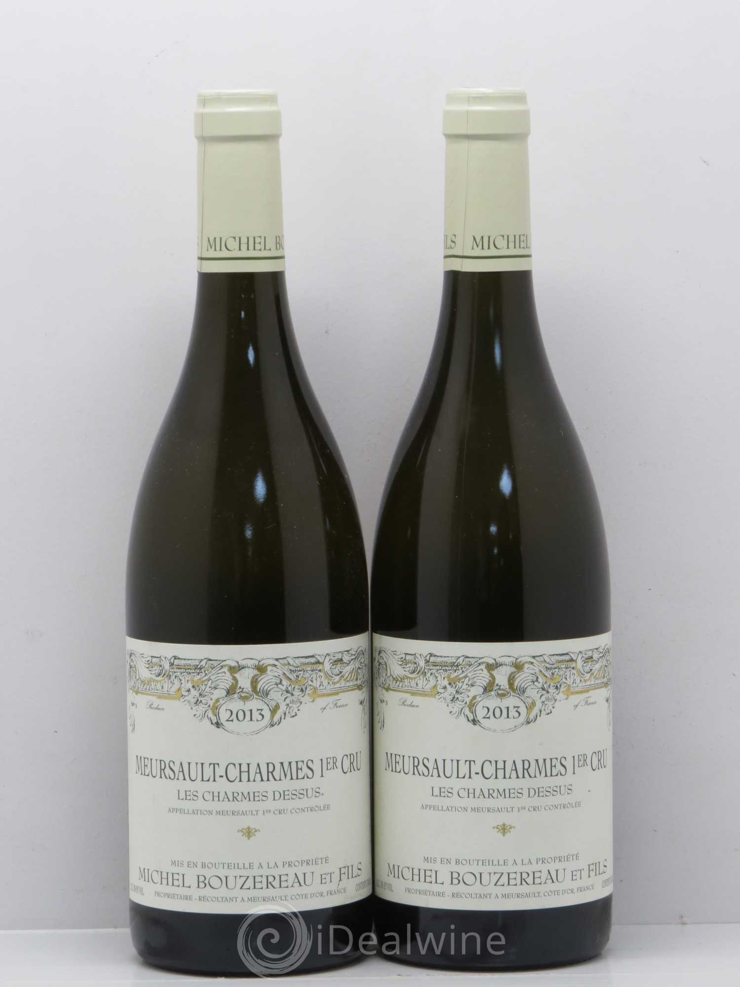 Meursault 1er Cru Charmes Les Charmes Dessus Michel Bouzereau et Fils (Domaine) Les Charmes Dessus 2013 - Posten von 2 Flaschen - 0
