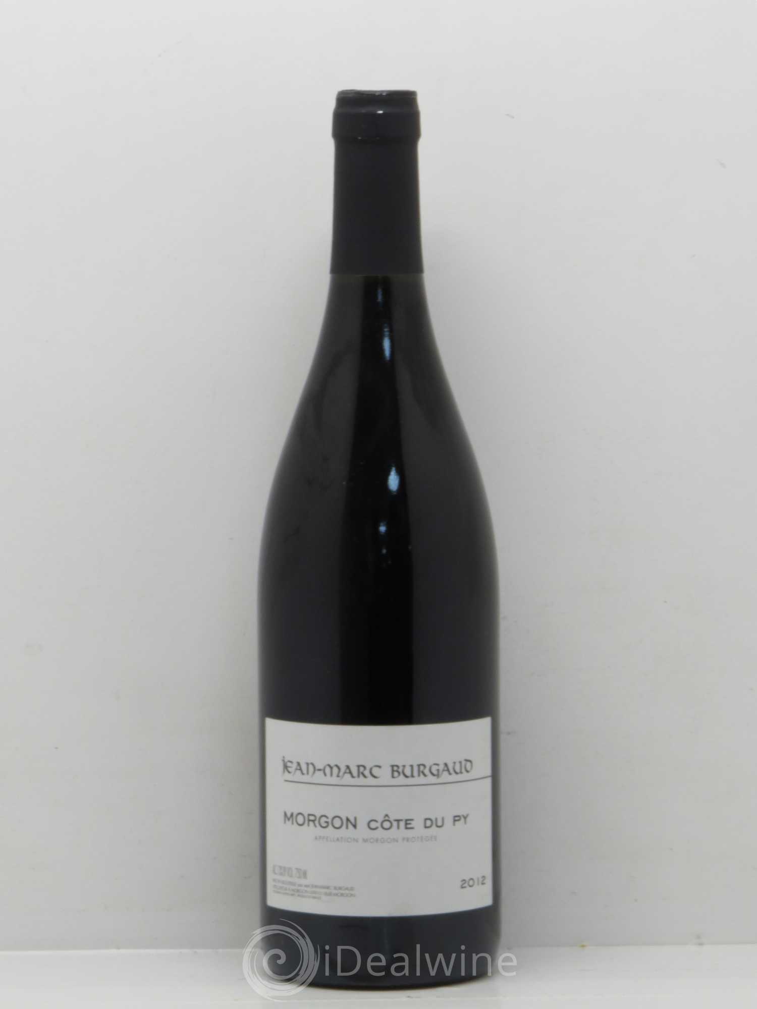 Morgon Côte du Py Jean-Marc Burgaud (Domaine) (sans prix de réserve) 2012 - Lot de 1 bouteille - 0