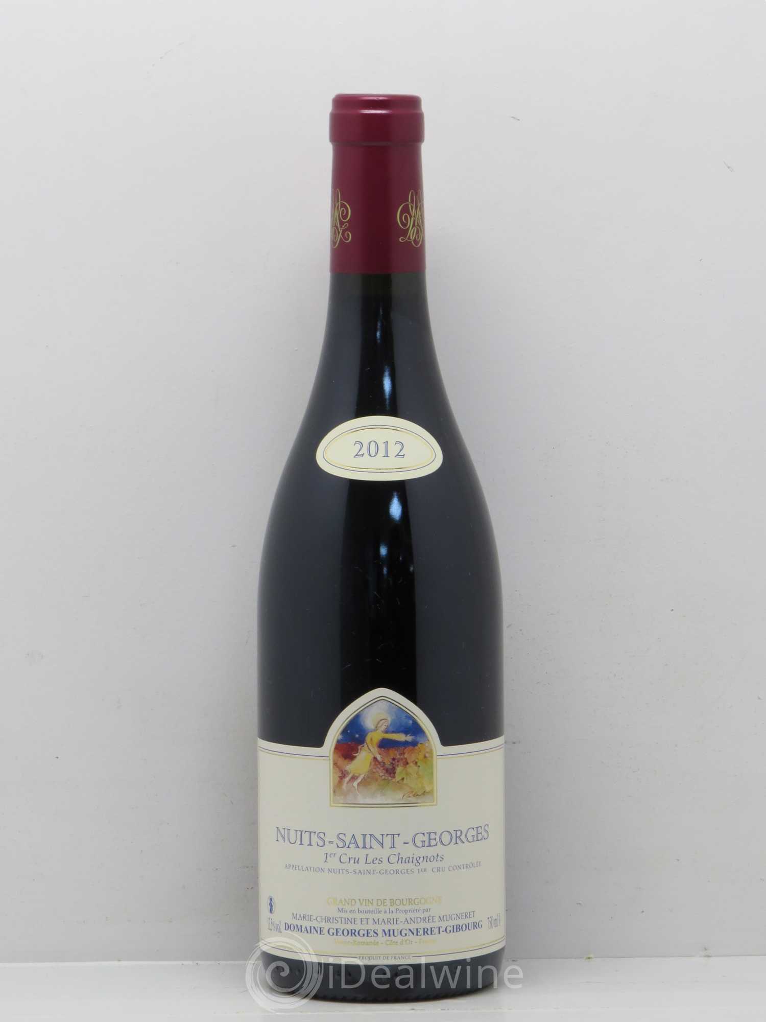Nuits-Saint-Georges 1er Cru Les Chaignots Mugneret-Gibourg (Domaine) 2012 - Lot de 1 bouteille - 0