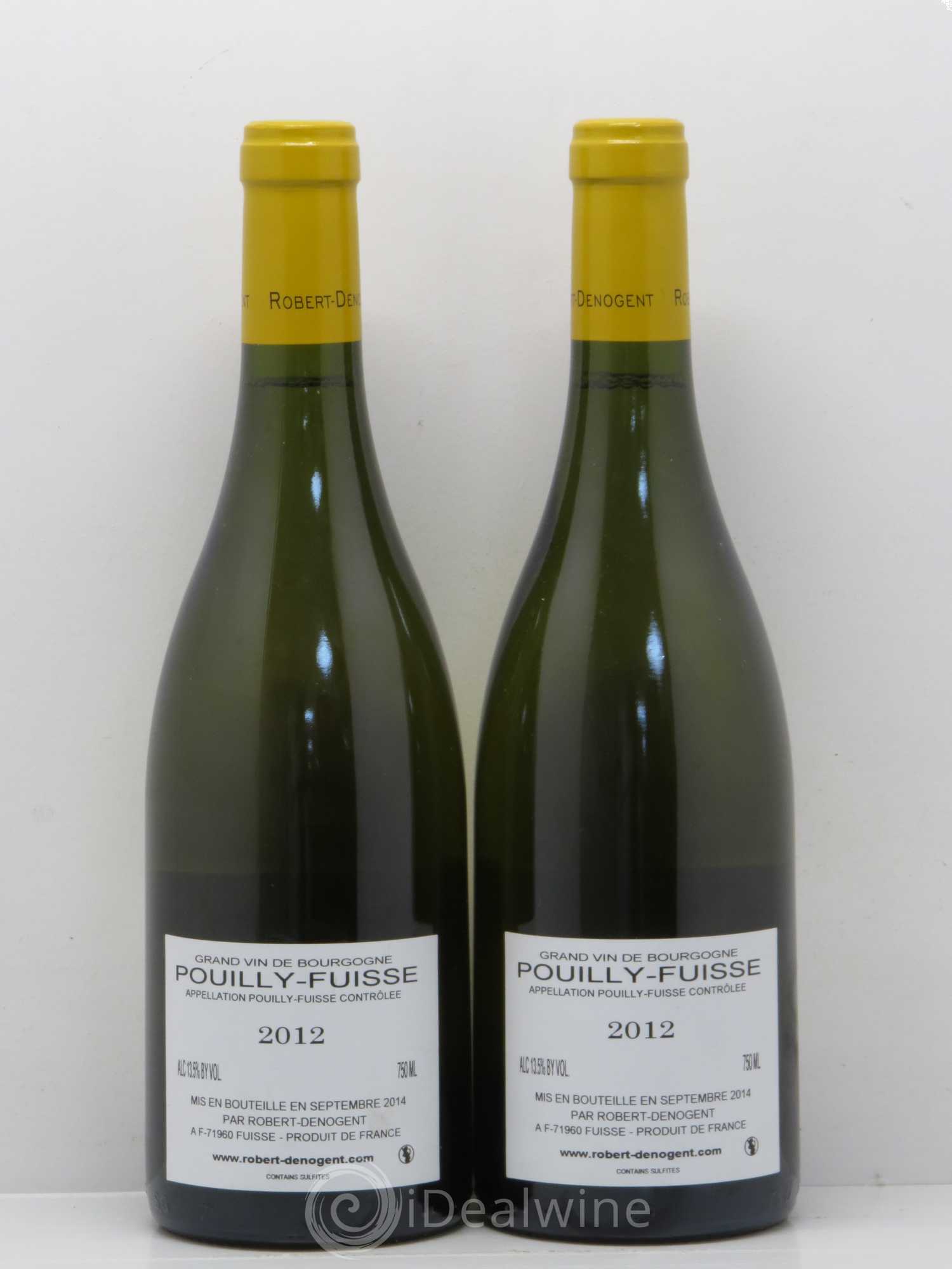 Pouilly-Fuissé Les Carrons Vieilles Vignes Robert Denogent (Domaine) 2012 - Lot de 2 bouteilles - 1
