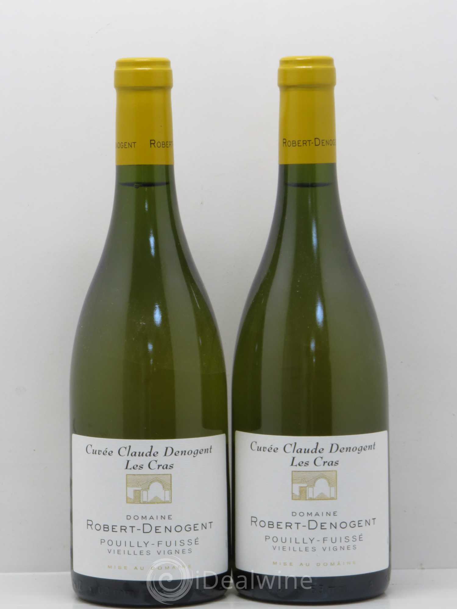 Pouilly-Fuissé Les Cras Robert Denogent vieilles vignes cuvée Claude Denogent 2012 - Posten von 2 Flaschen - 0