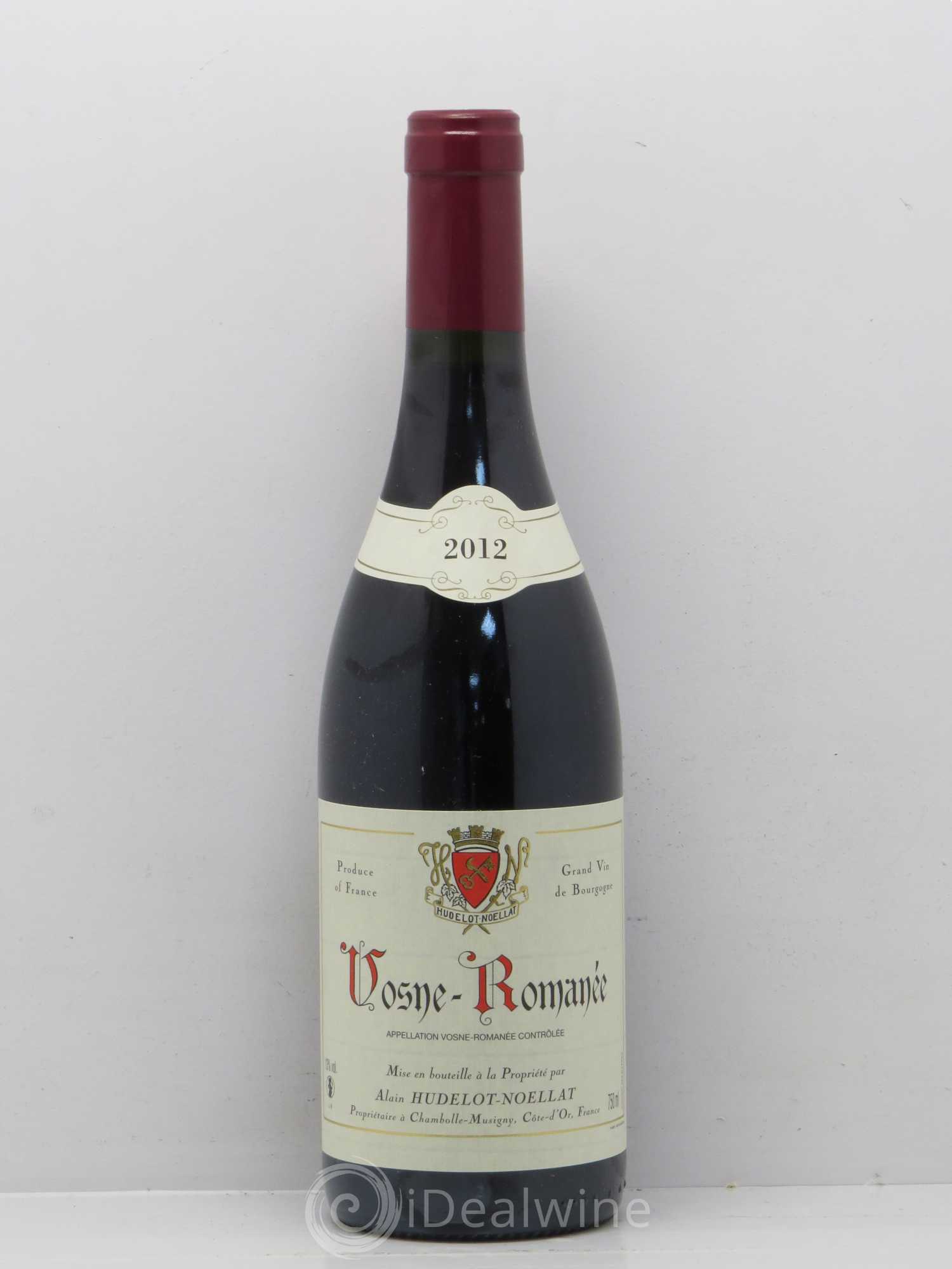 Vosne-Romanée Hudelot-Noëllat 2012 - Lot de 1 bouteille - 0