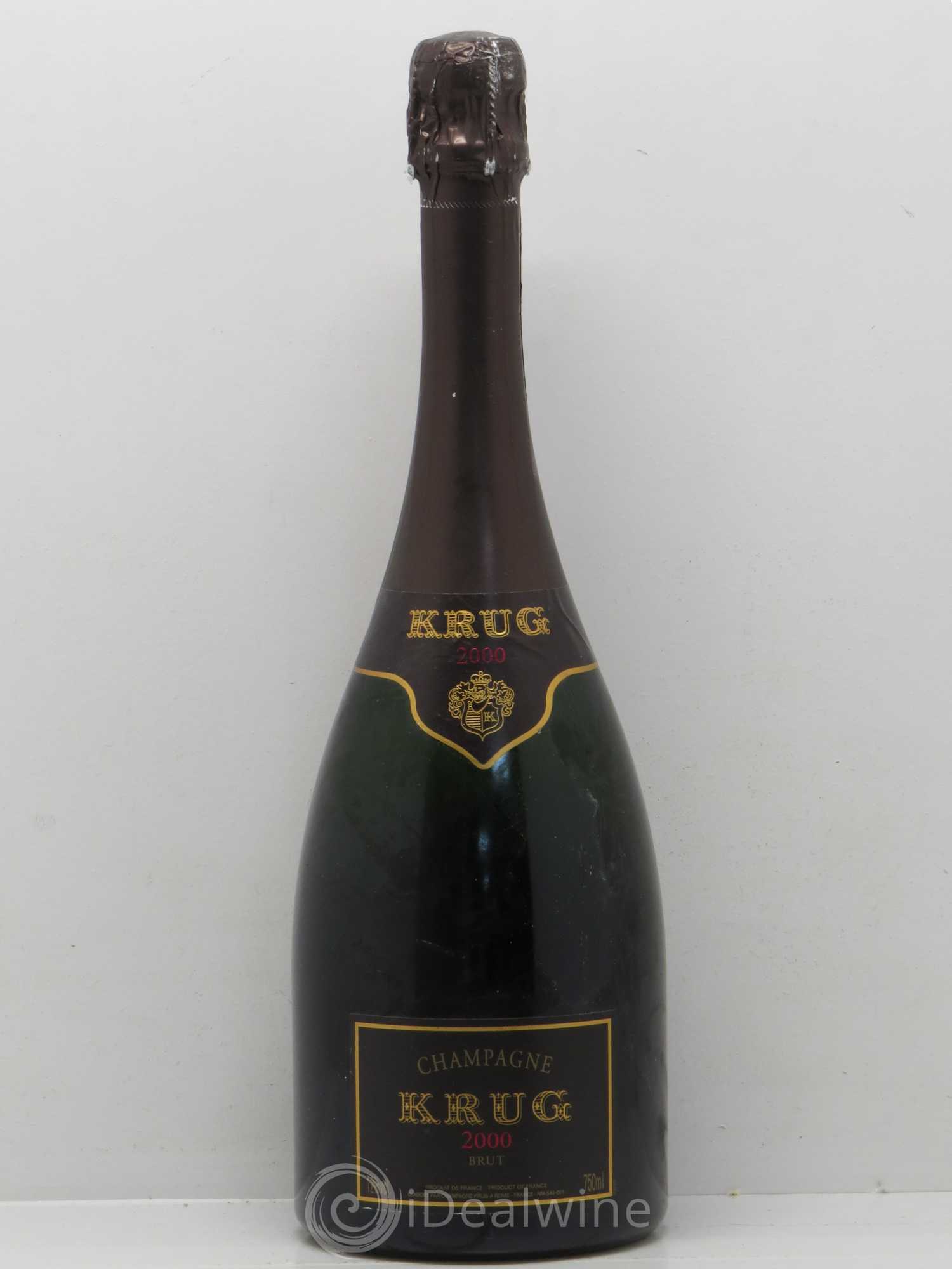 Grande Cuvée Brut Krug 2000 - Lot de 1 bouteille - 0