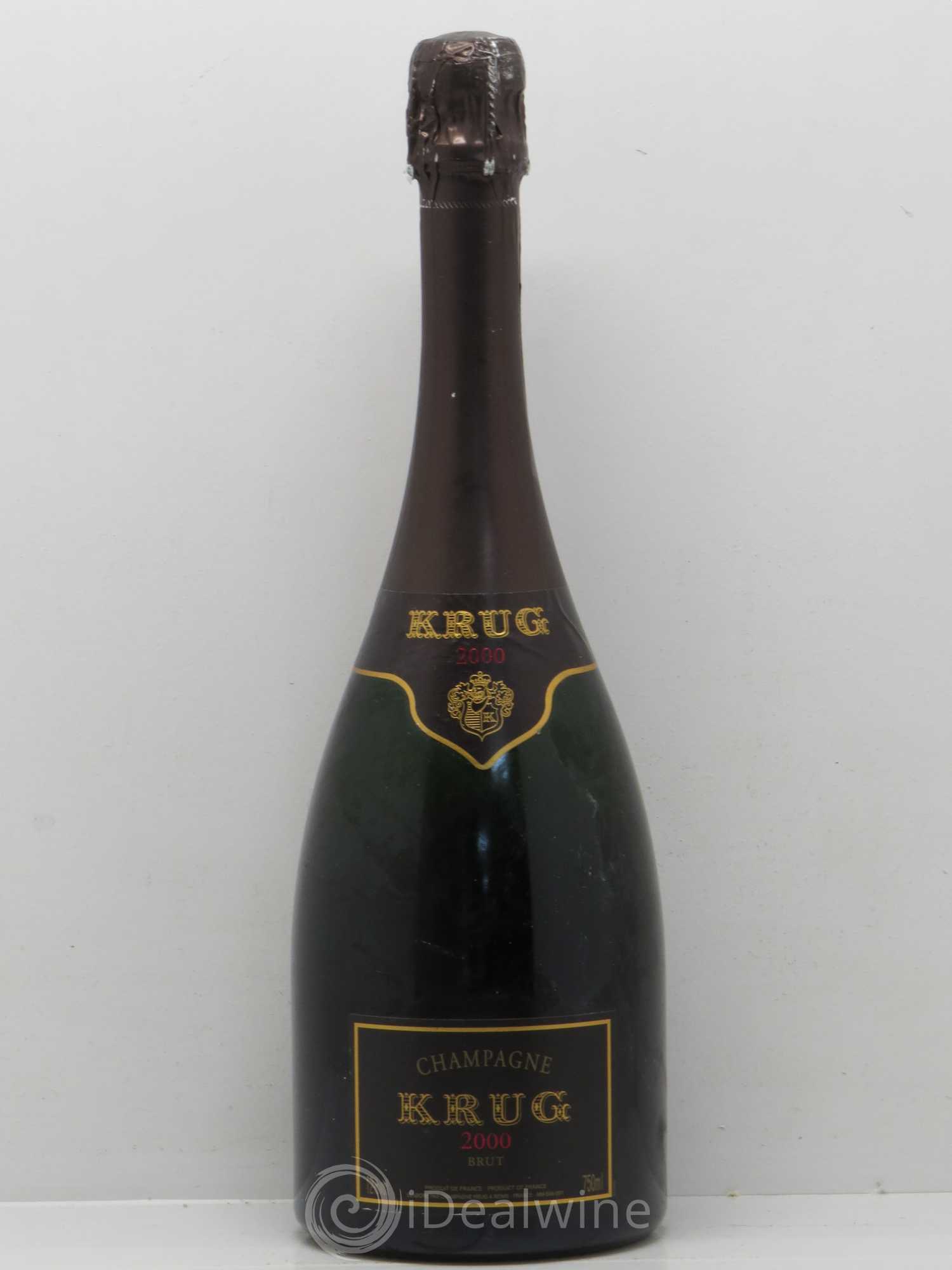 Grande Cuvée Brut Krug 2000 - Lot de 1 bouteille - 0