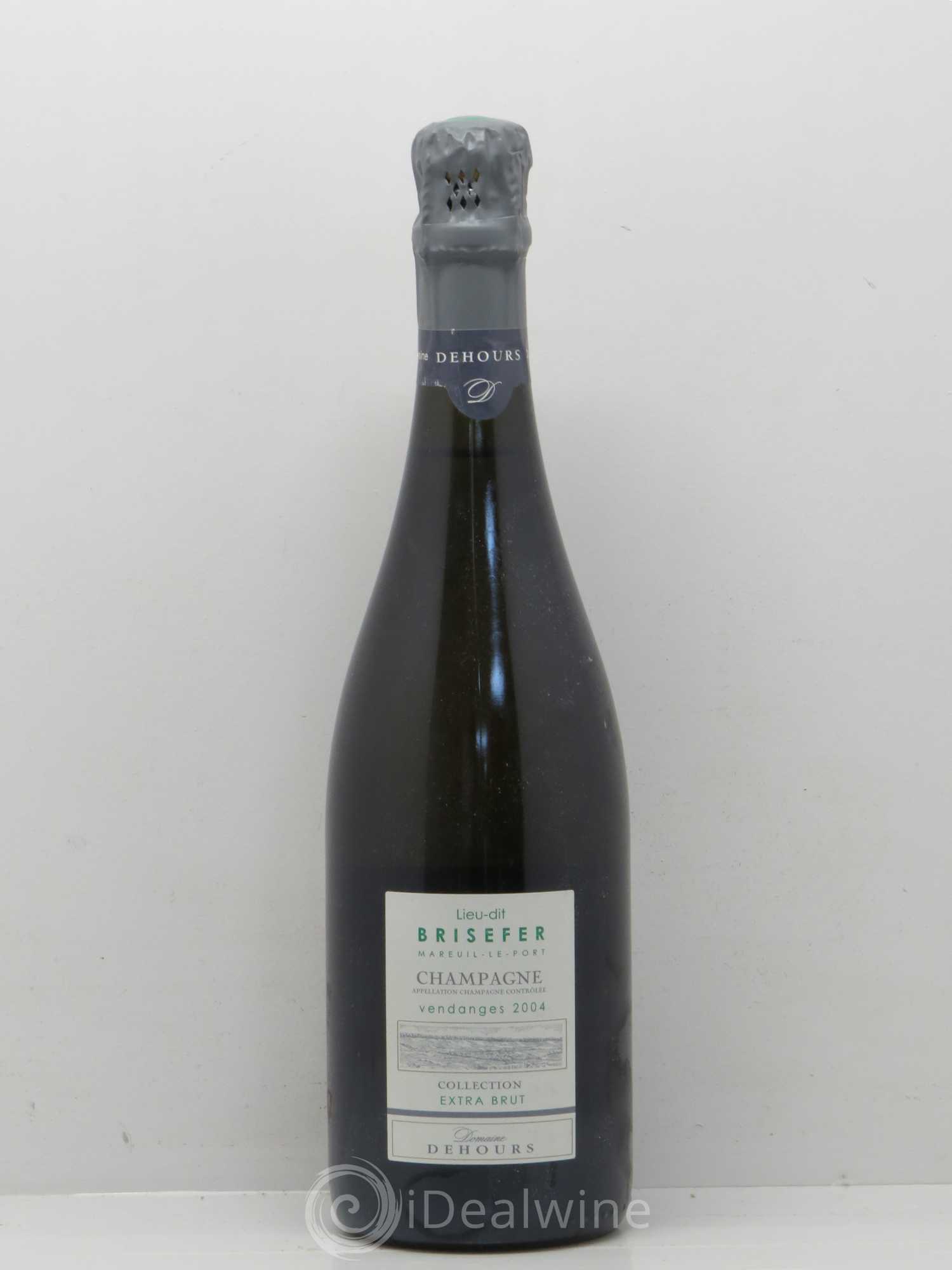 Champagne Blanc de Blancs Brisefer Dehours 2004 - Posten von 1 Flasche - 0