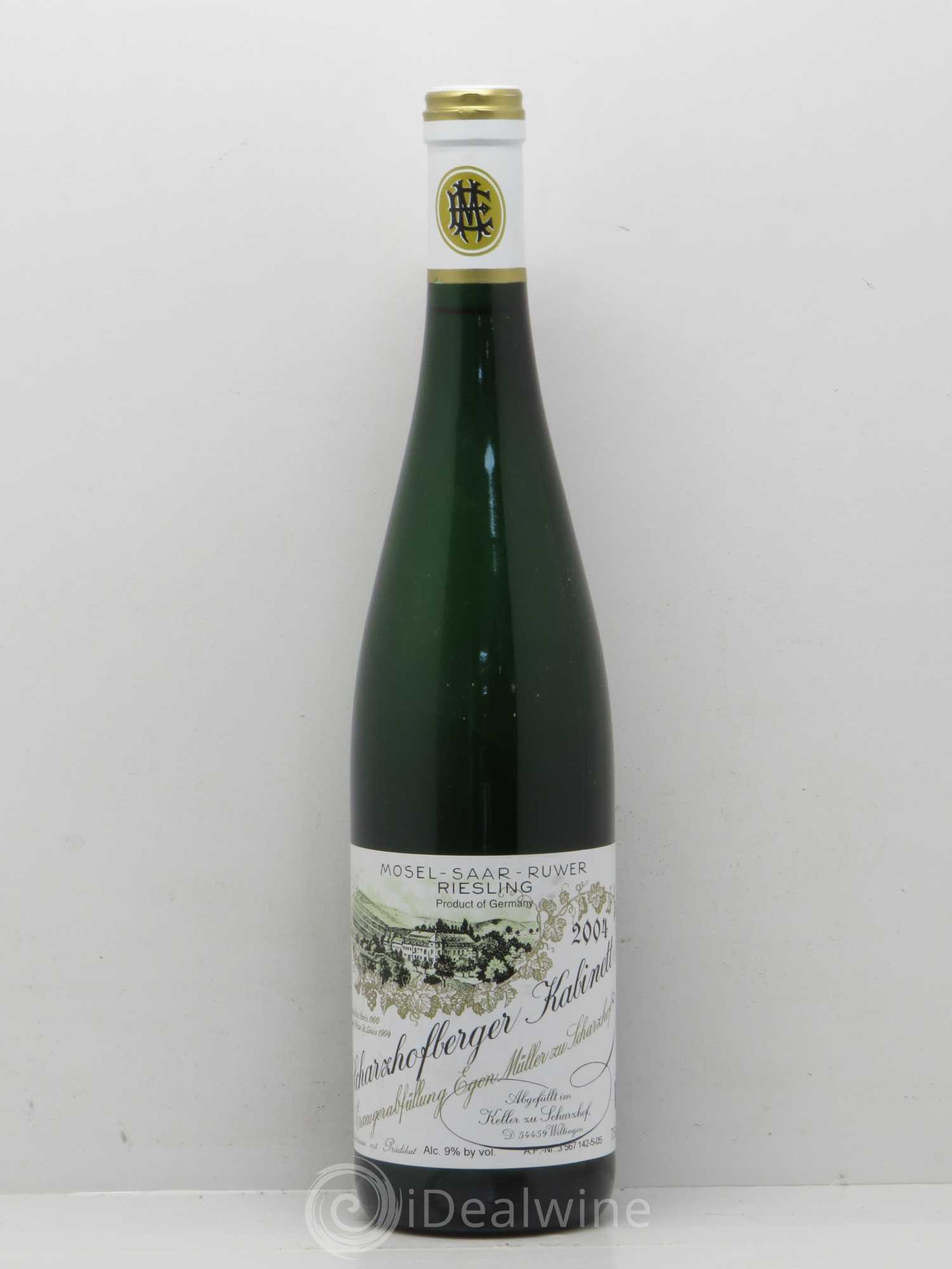 Riesling Scharzhofberger Kabinett Egon Muller 2004 - Lot de 1 bouteille - 0