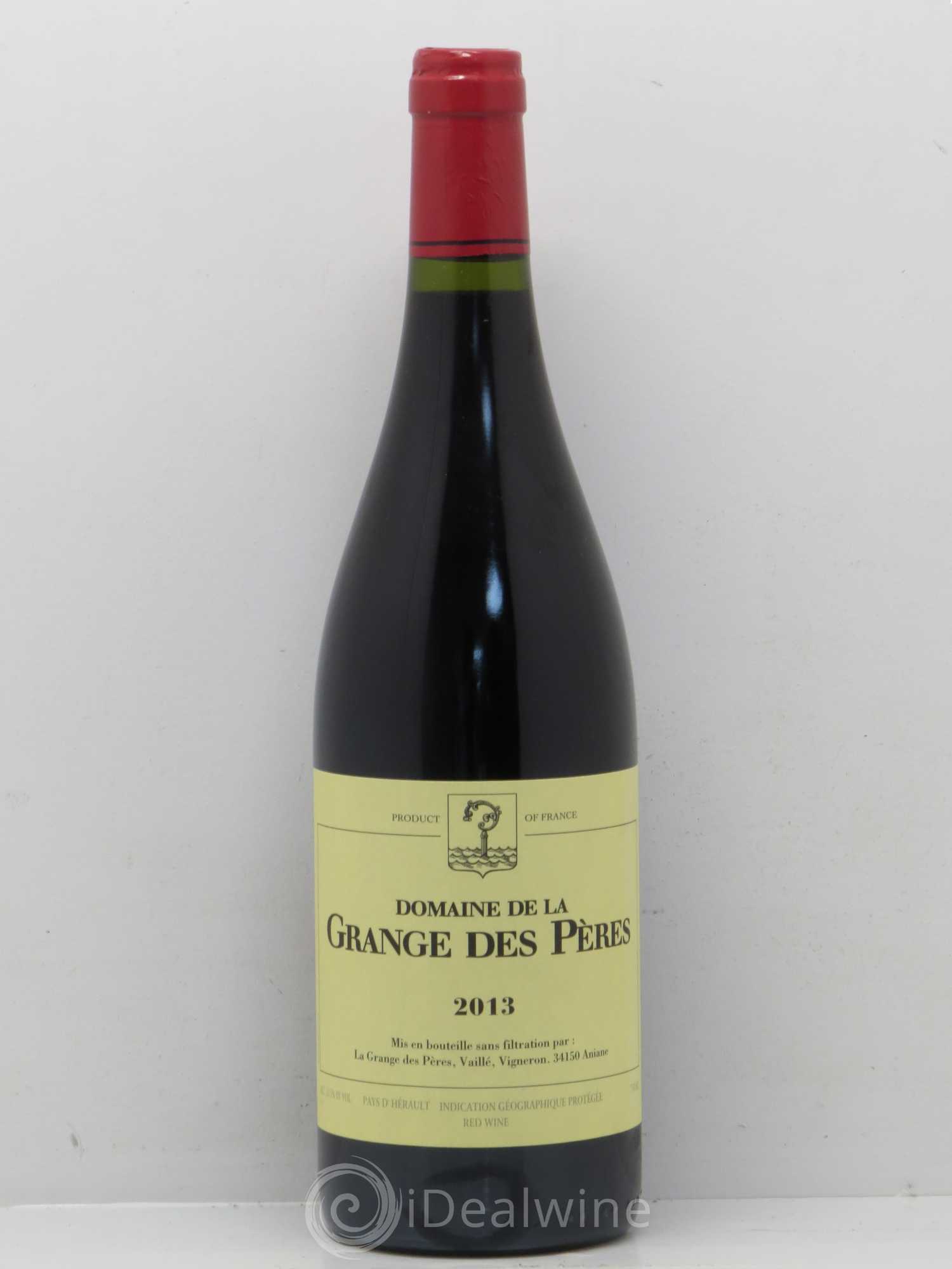 Pays d'Hérault Grange des Pères Laurent Vaillé 2013 - Lot de 1 bouteille - 0