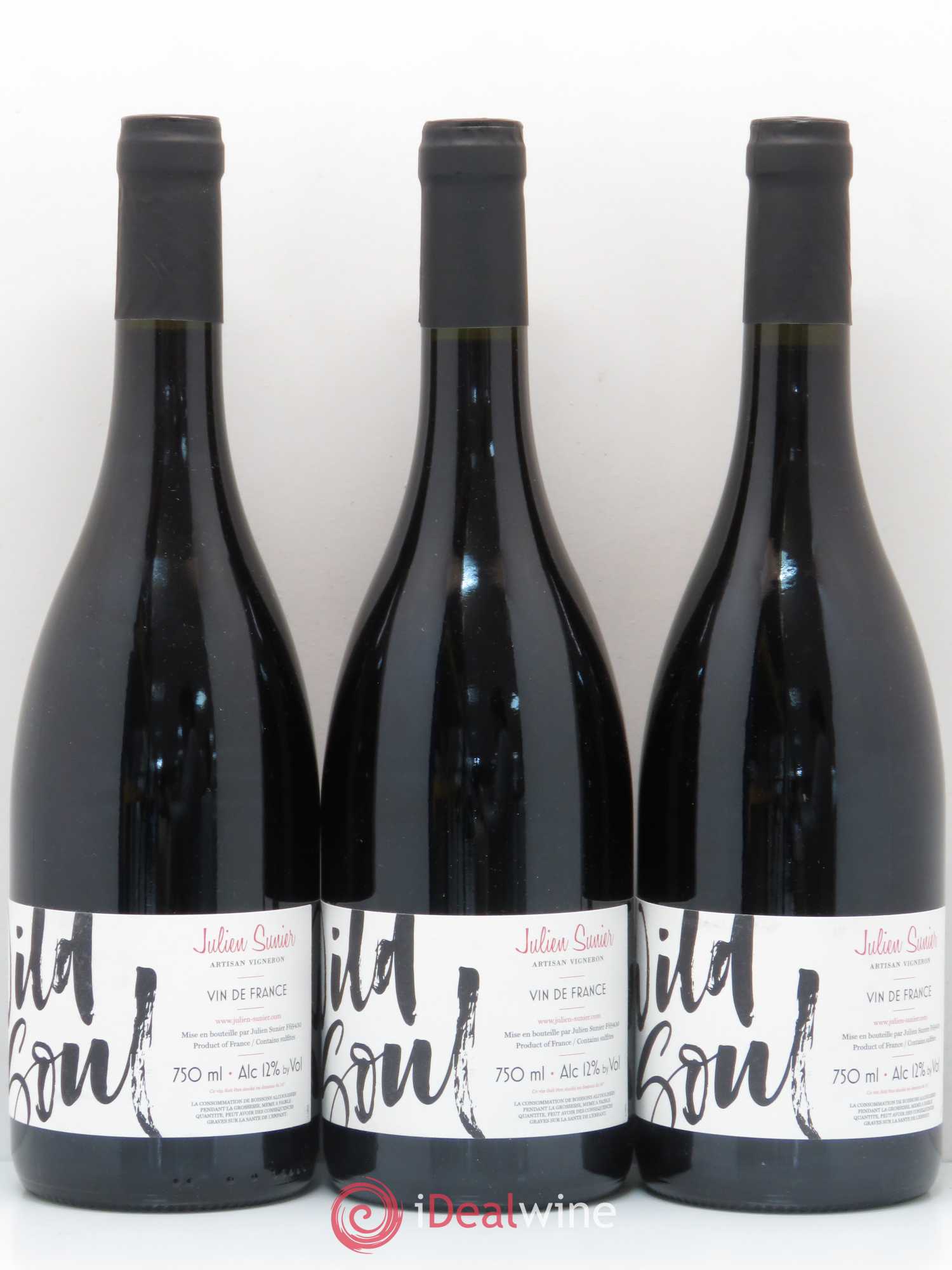 Vin de France Wild Soul Julien Sunier (sans prix de réserve) 2016 - Posten von 6 Flaschen - 1