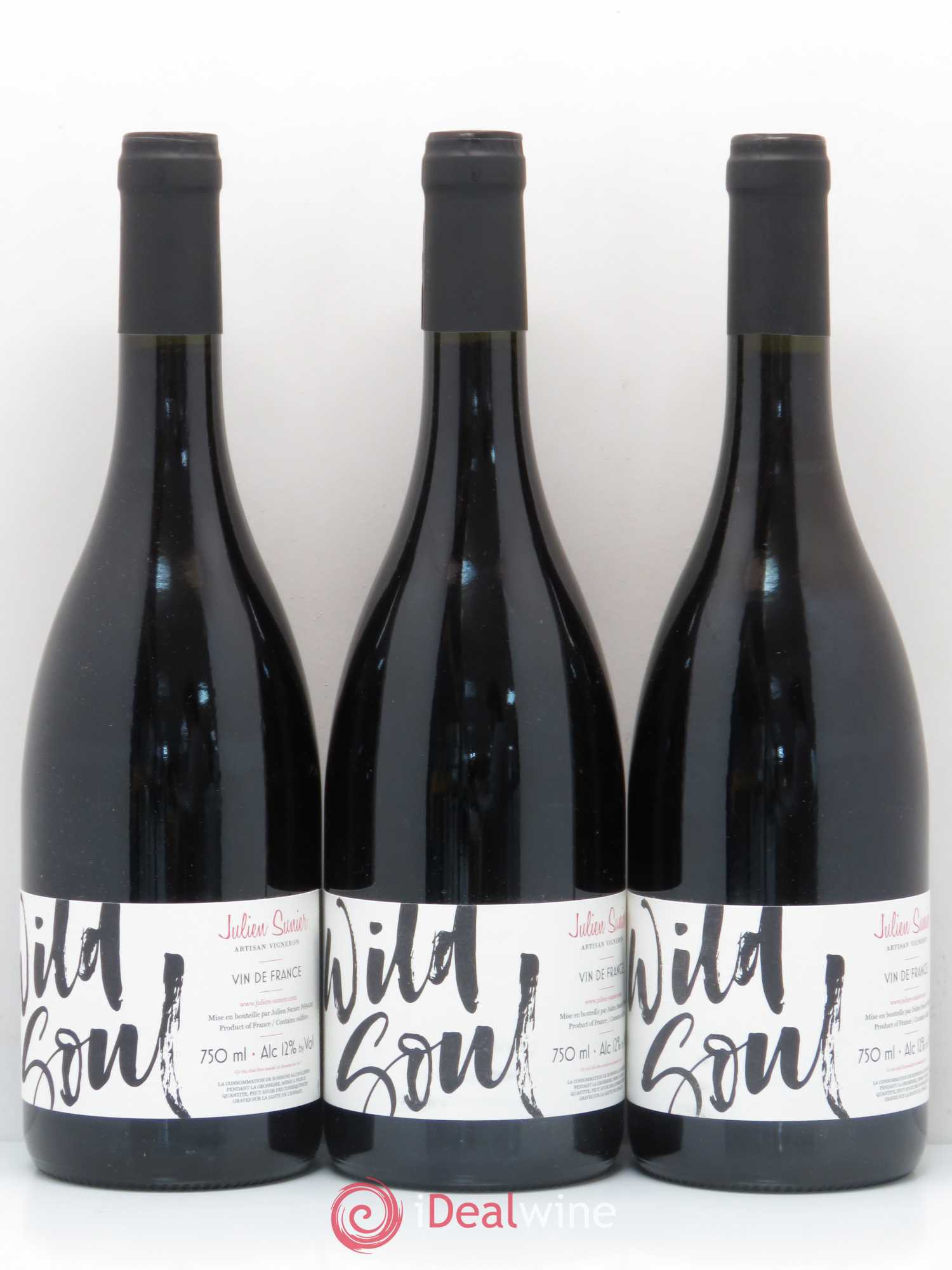 Vin de France Wild Soul Julien Sunier (sans prix de réserve) 2016 - Posten von 6 Flaschen - 2