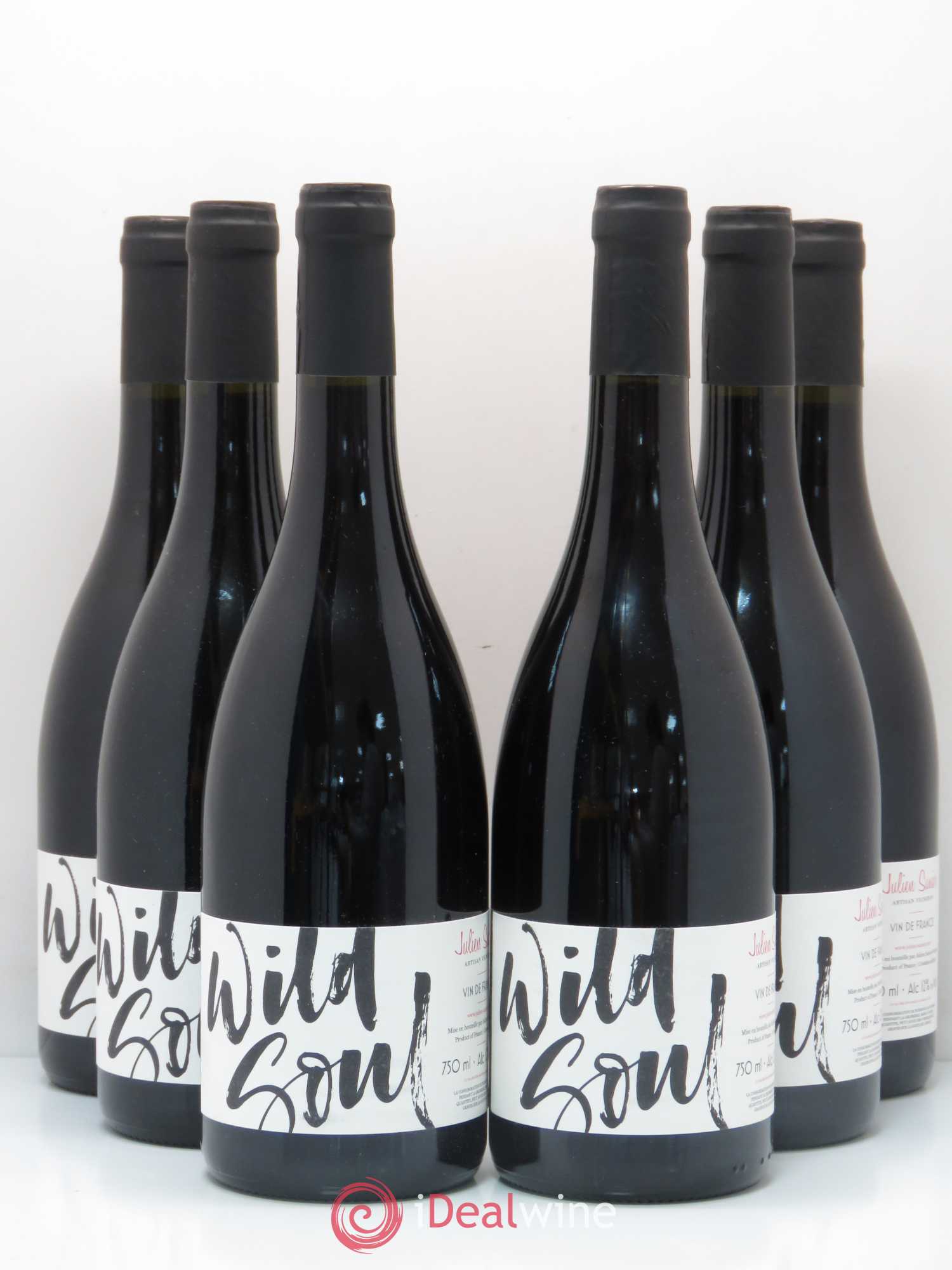 Vin de France Wild Soul Julien Sunier (sans prix de réserve) 2016 - Posten von 6 Flaschen - 0