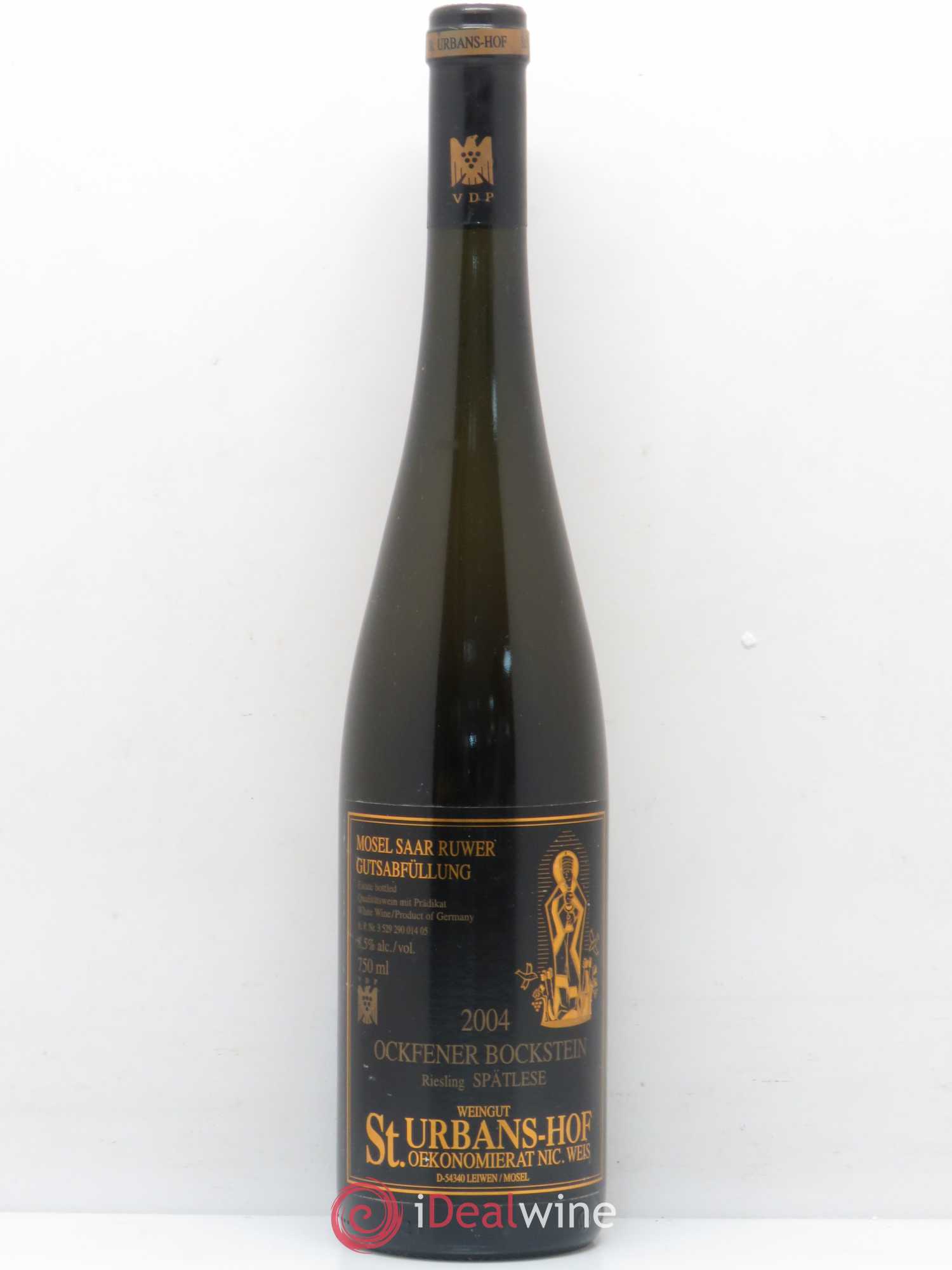 Riesling St. Urbans Hof Ockfener Bockstein Spätlese 2004 - Posten von 1 Flasche - 0
