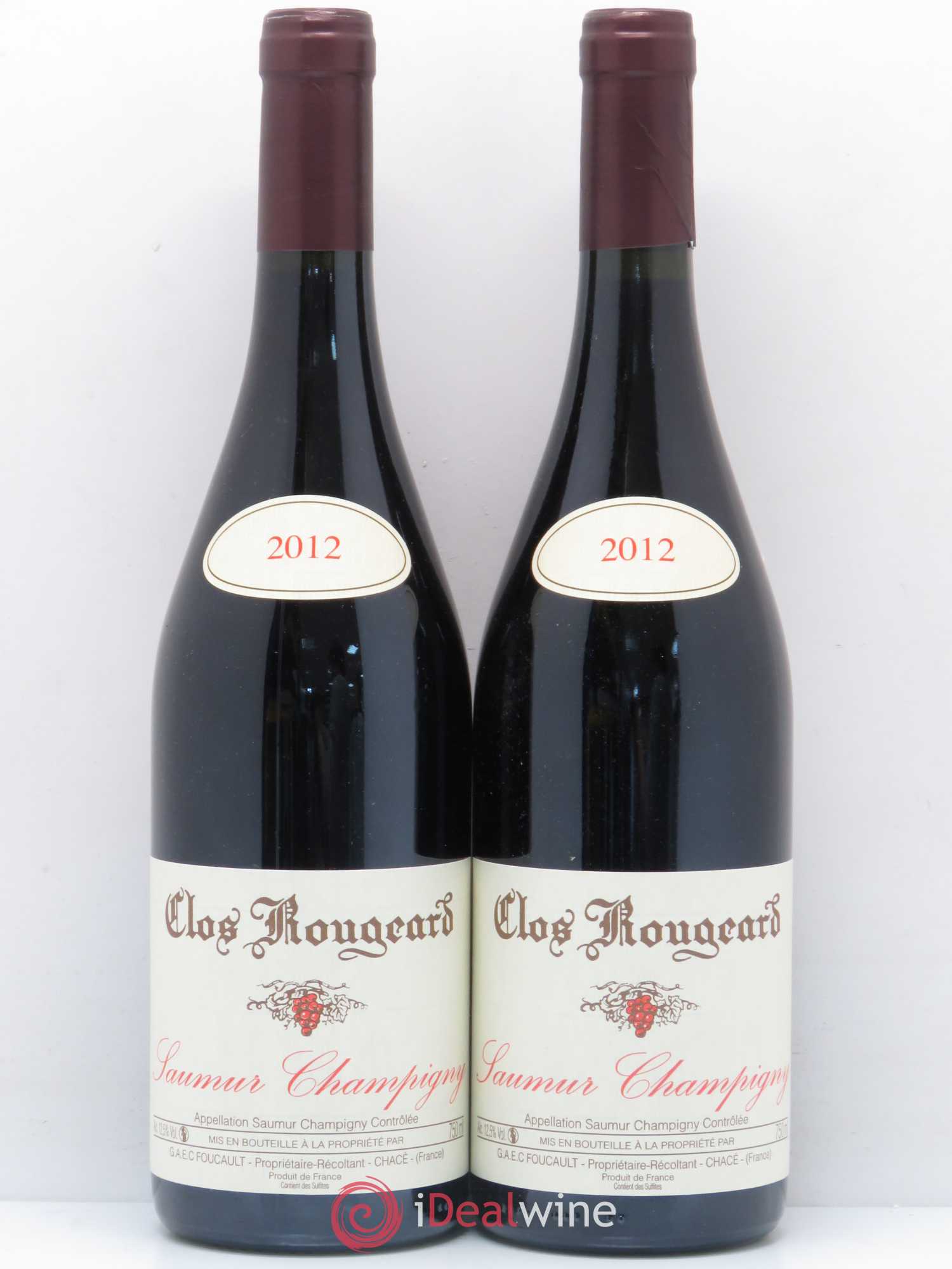 Saumur-Champigny Clos Rougeard 2012 - Posten von 2 Flaschen - 0