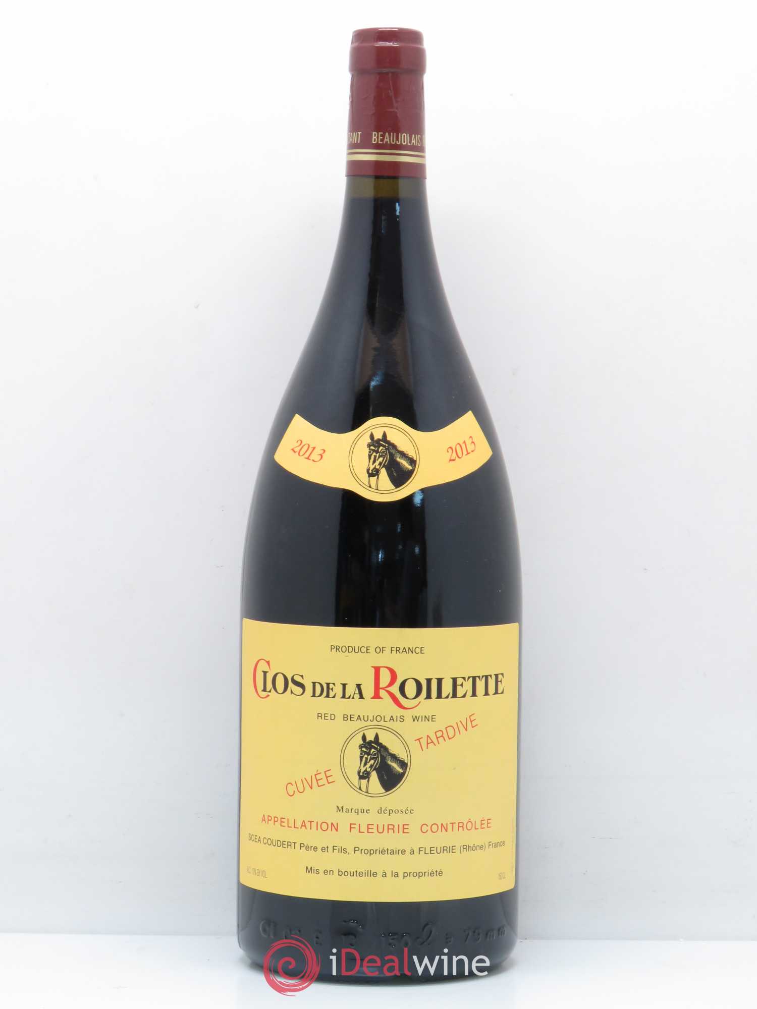 Fleurie Cuvée Tardive Clos de la Roilette 2013 - Lot de 1 magnum - 0
