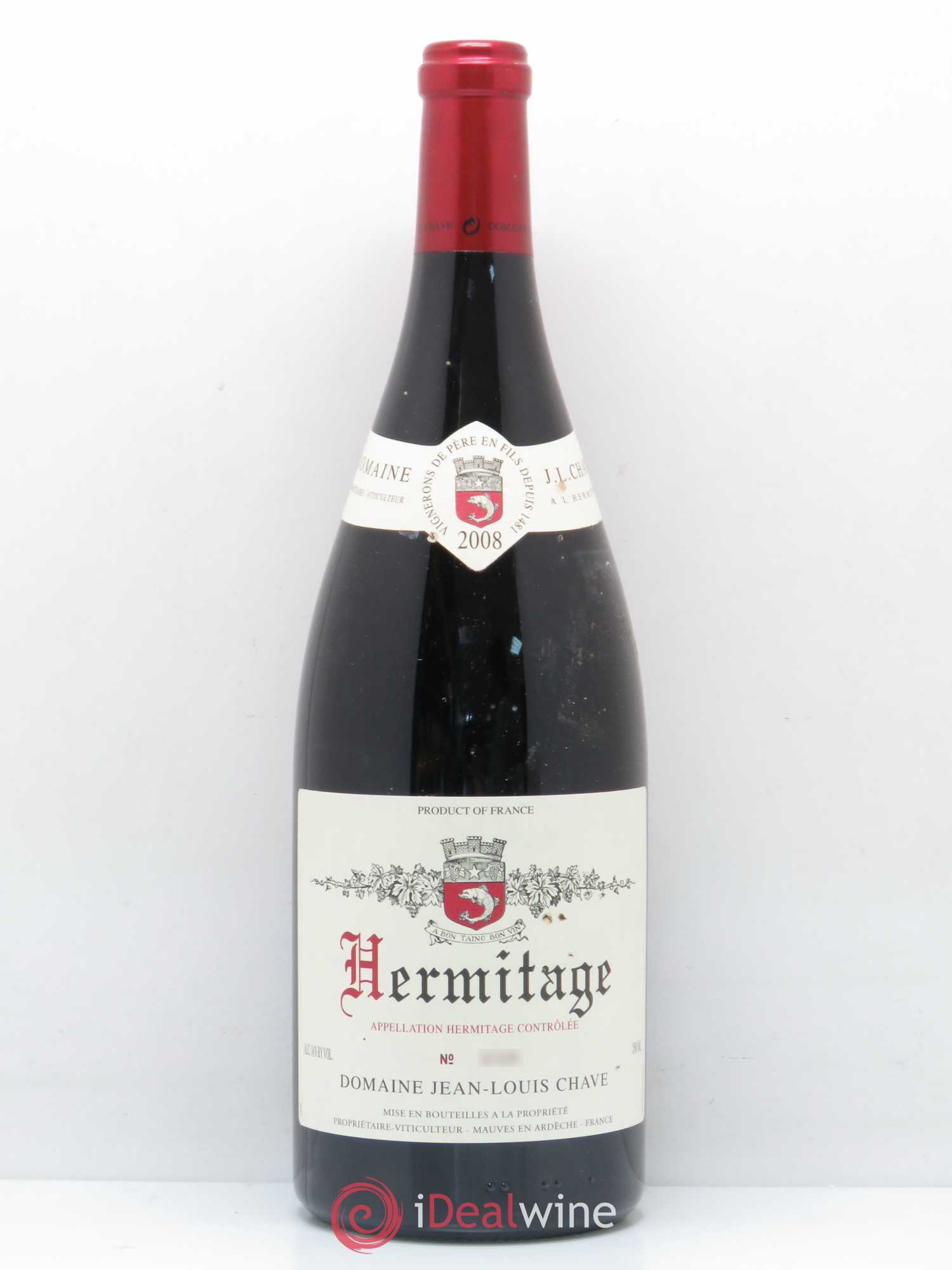 Hermitage Jean-Louis Chave 2008 - Lot de 1 magnum - 0