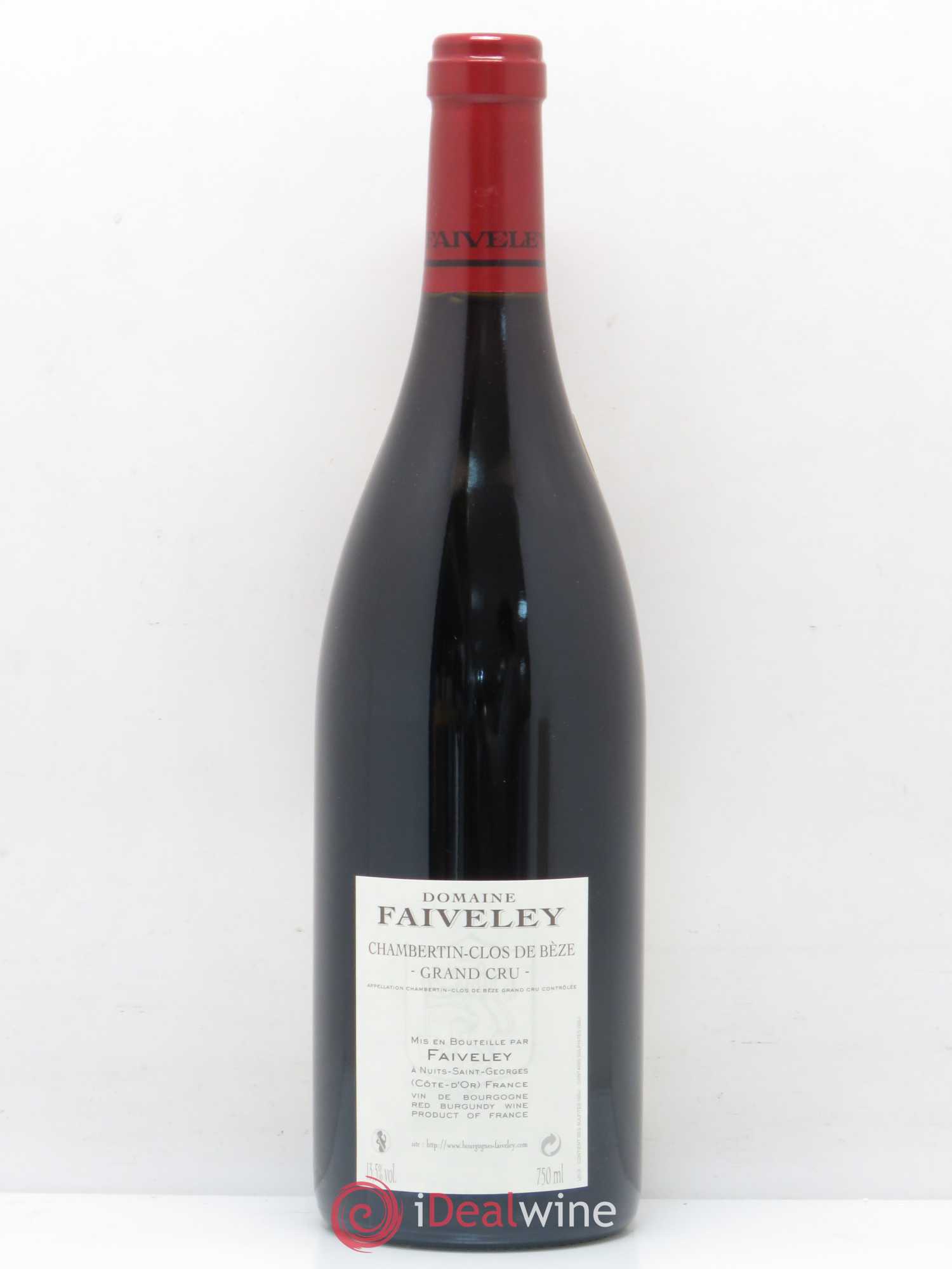 Chambertin Clos de Bèze Grand Cru Faiveley 2010 - Lot de 1 bouteille - 1