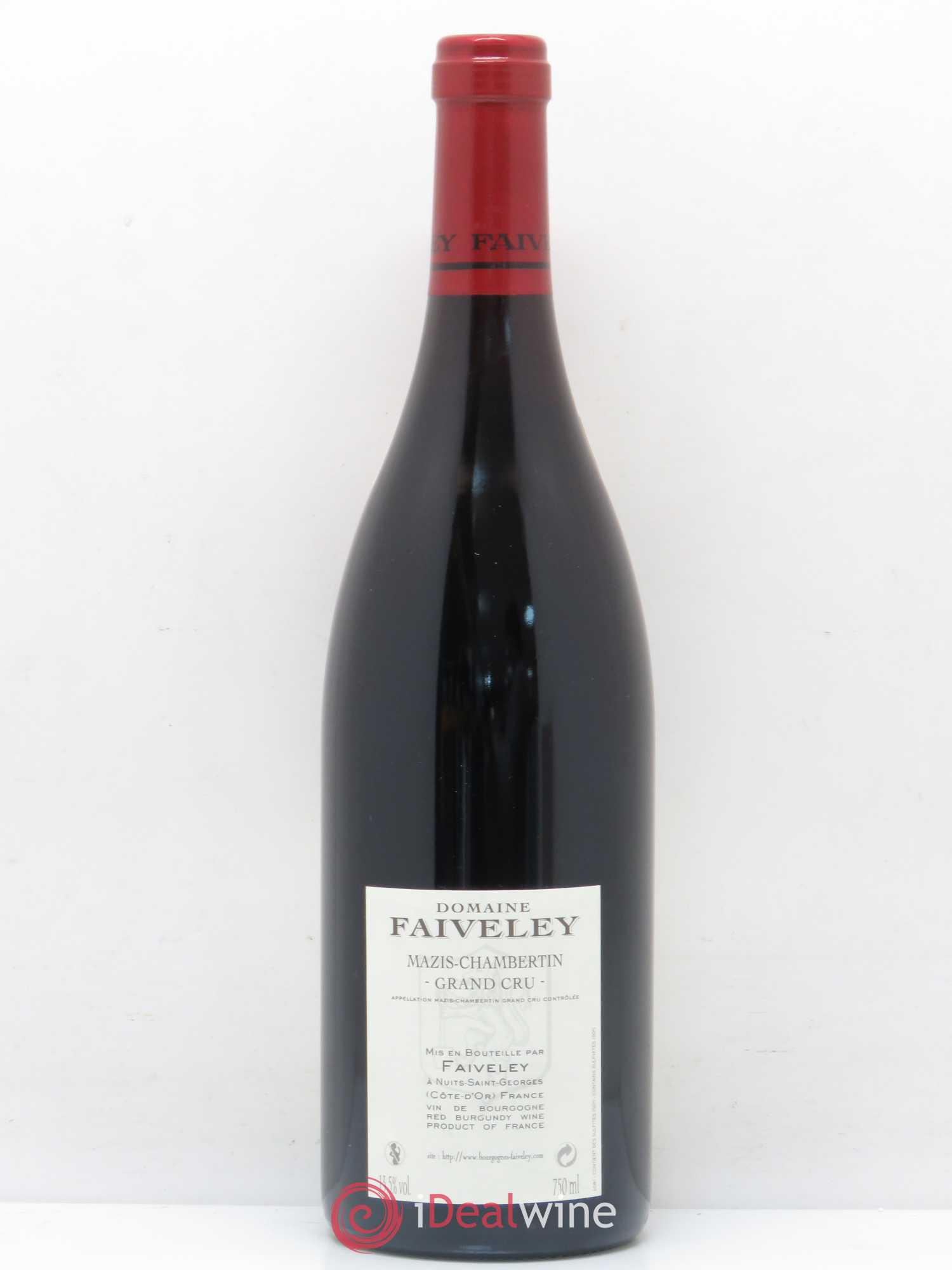Mazis-Chambertin Grand Cru Faiveley 2010 - Lot de 1 bouteille - 1