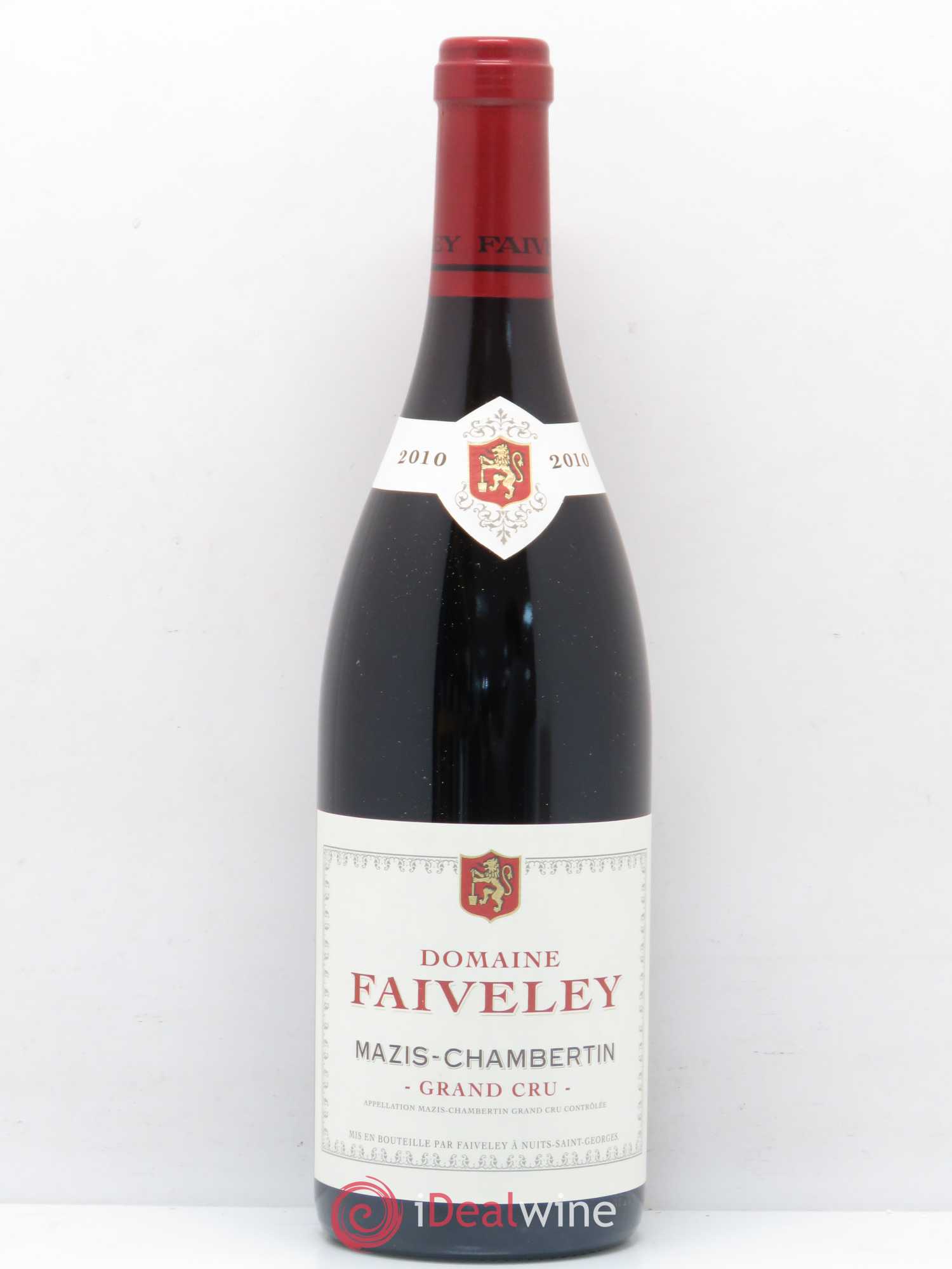 Mazis-Chambertin Grand Cru Faiveley 2010 - Lot de 1 bouteille - 0