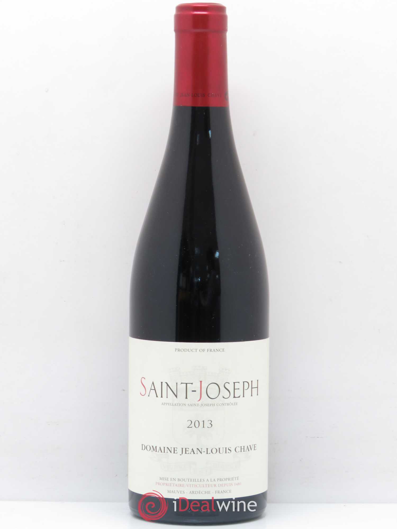 Saint-Joseph Jean-Louis Chave 2013 - Lot de 1 bouteille - 0