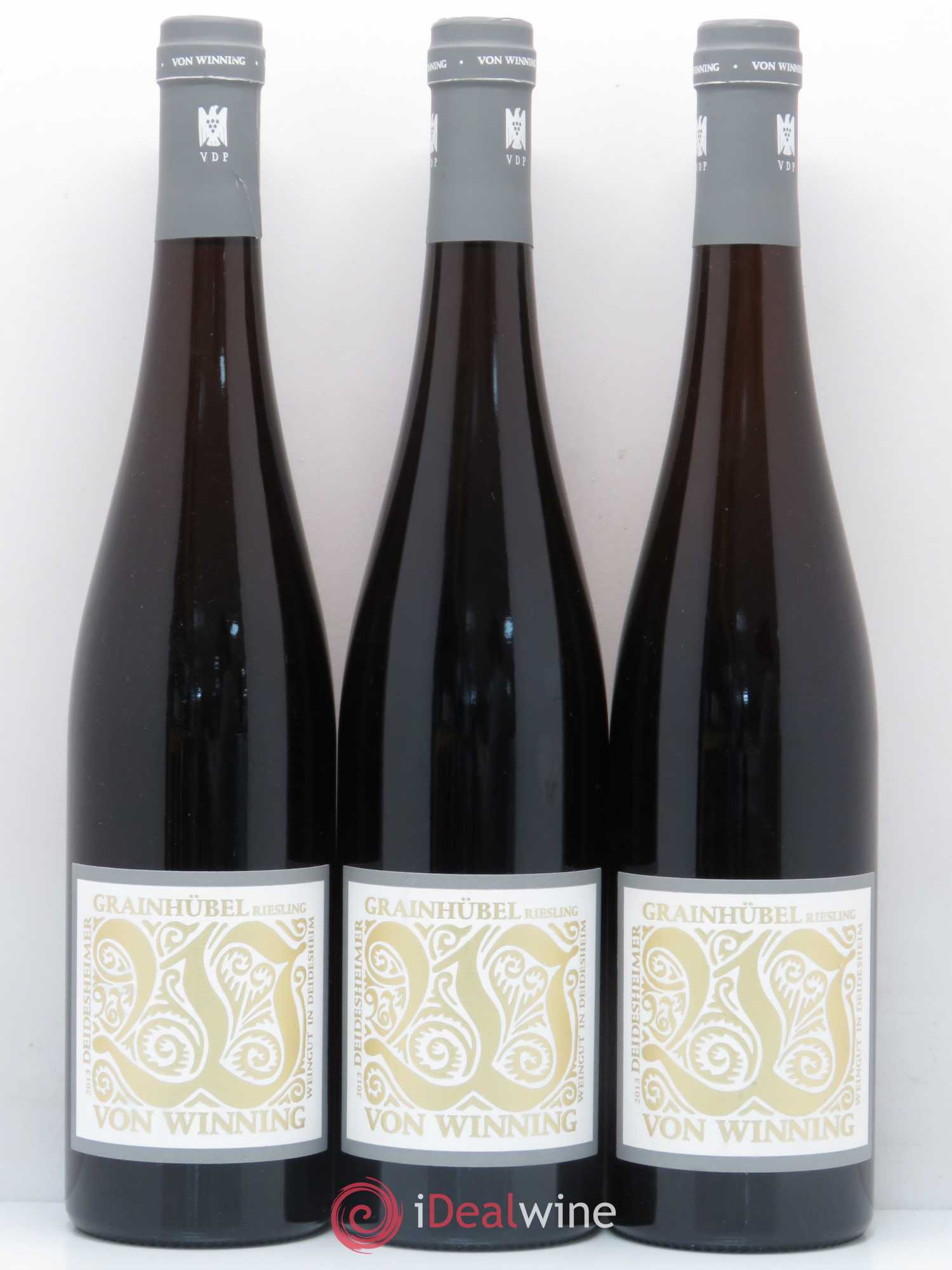 Riesling Deidesheimer Von Winning Grainhübel Trocken 2013 - Lotto di 6 bottiglie - 1