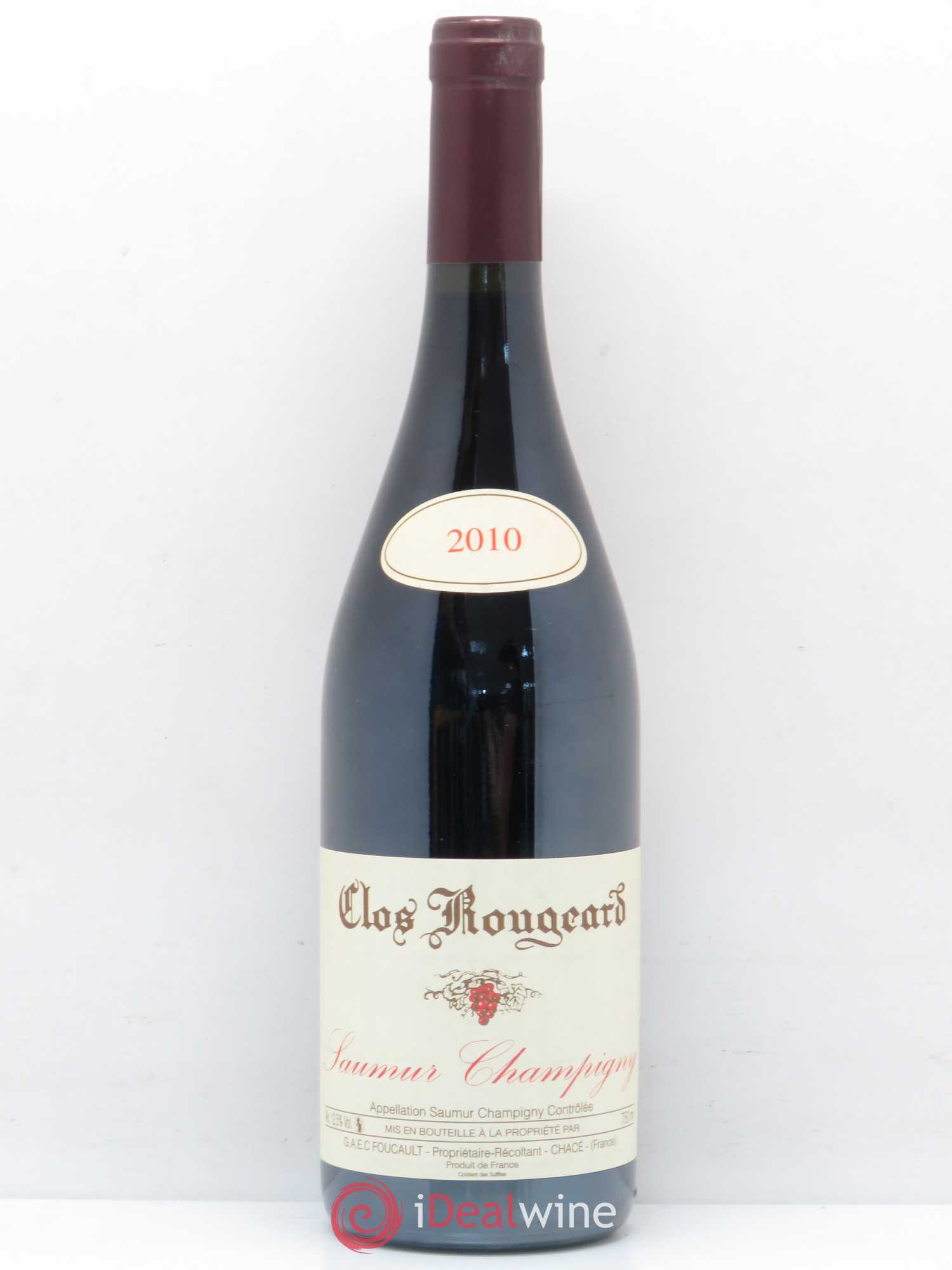 Saumur-Champigny Clos Rougeard 2010 - Lot de 1 bouteille - 0
