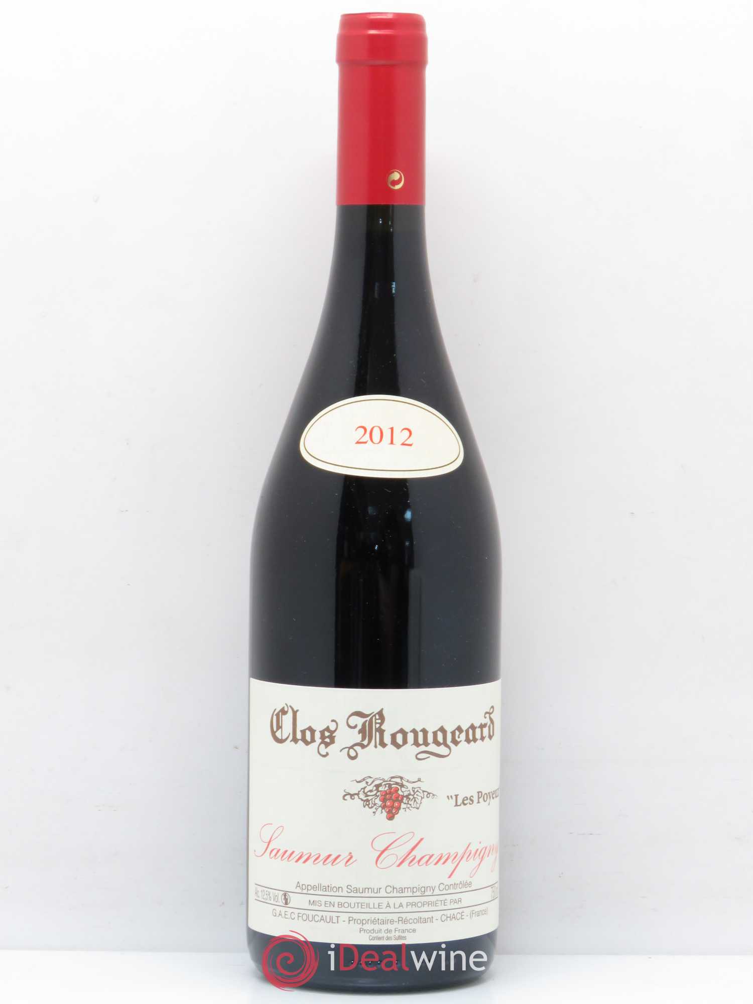 Saumur-Champigny Les Poyeux Clos Rougeard 2012 - Lot de 1 bouteille - 0