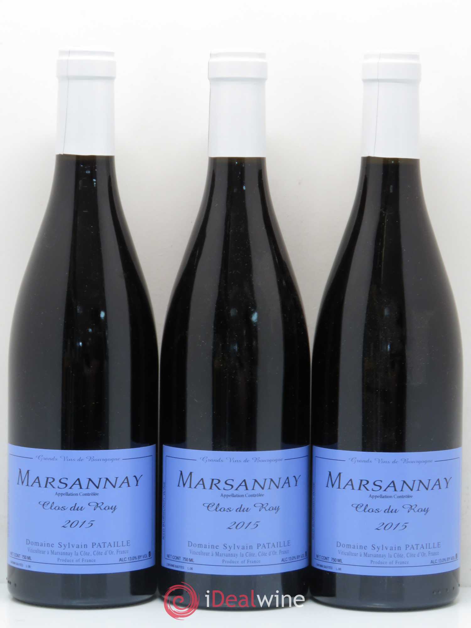 Marsannay Clos du Roy Sylvain Pataille (Domaine) 2015 - Lot de 3 bouteilles - 0