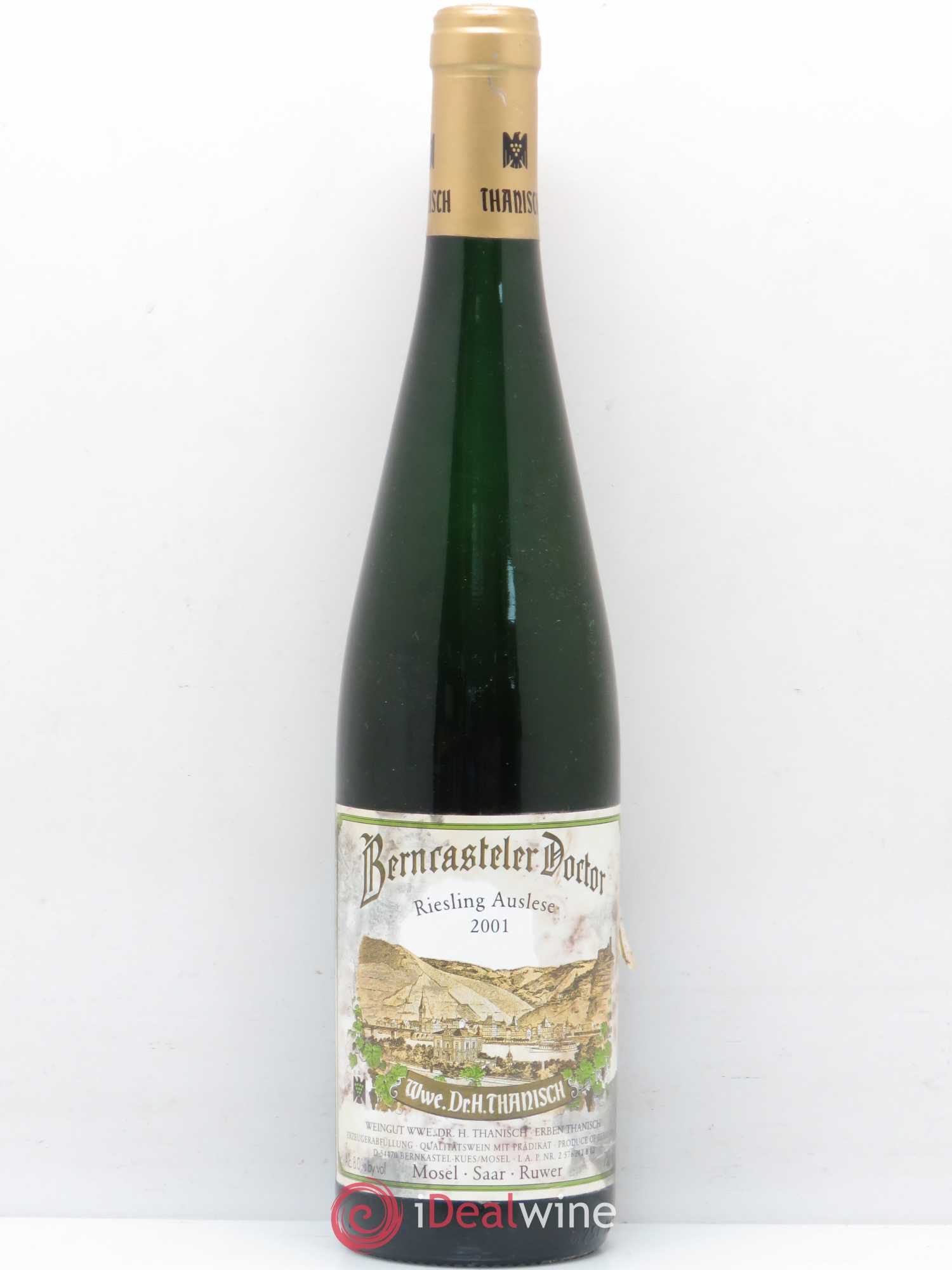 Riesling Wwe Dr. H. Thanisch Berncasteler Doctor Auslese 2001 - Posten von 1 Flasche - 0