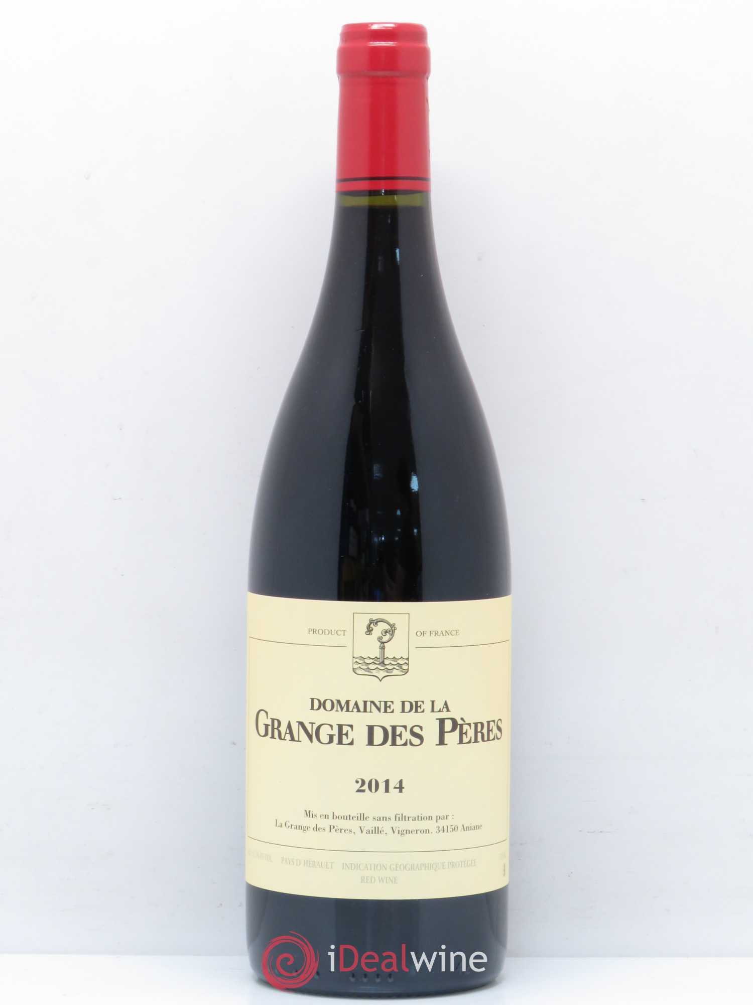 Pays d'Hérault Grange des Pères Laurent Vaillé 2014 - Lot de 1 bouteille - 0