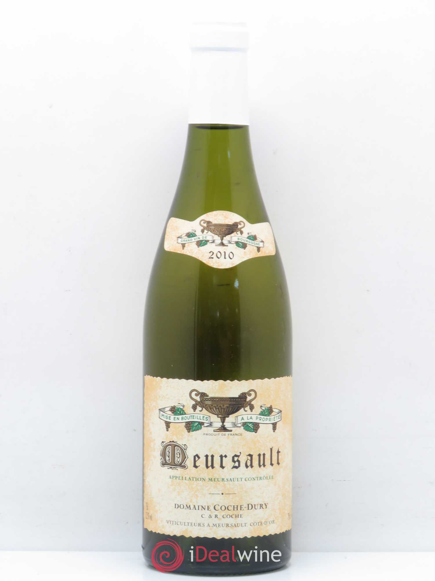 Meursault Coche Dury (Domaine) 2010 - Lot de 1 bouteille - 0