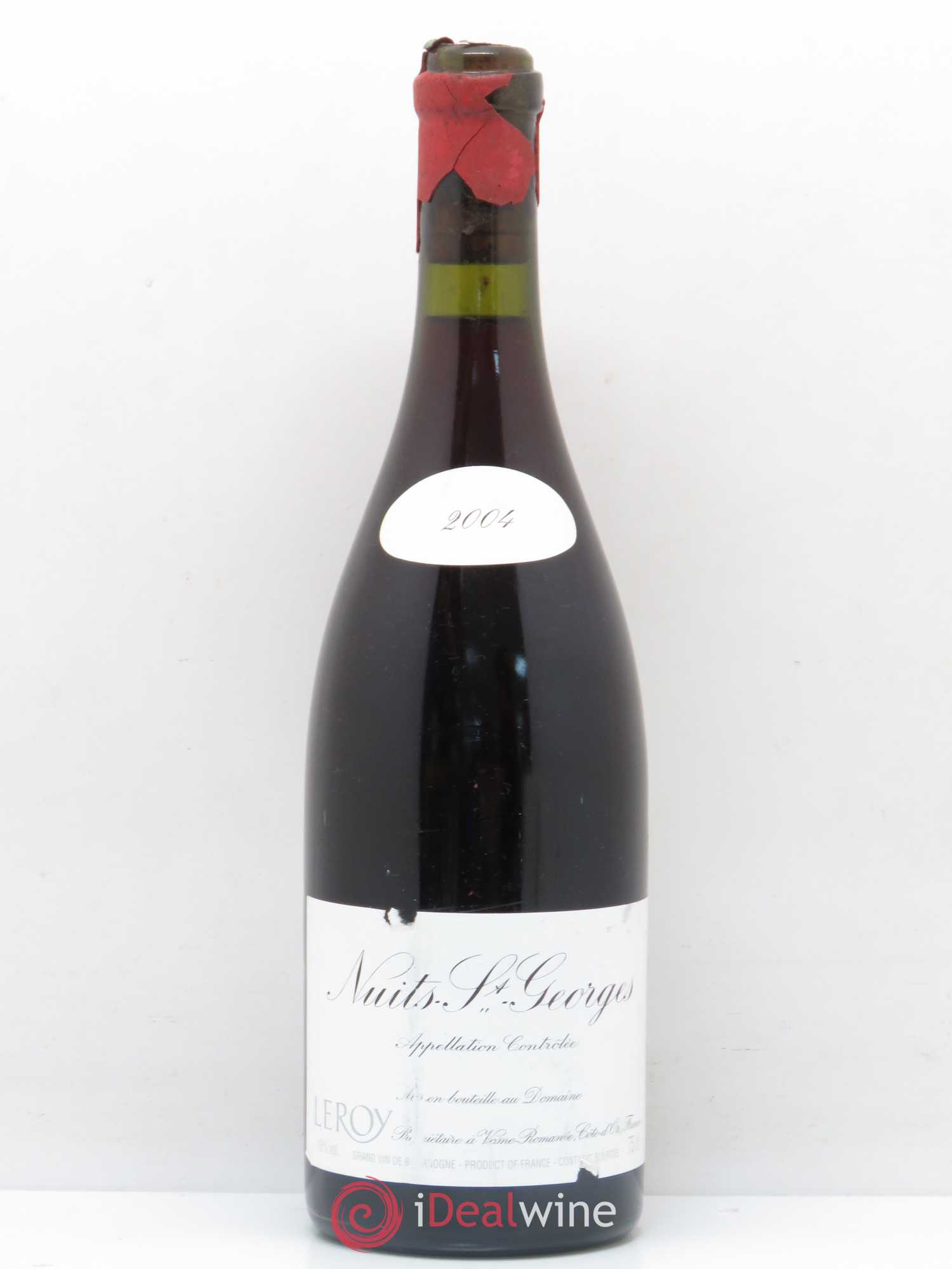Nuits-Saint-Georges Leroy (Domaine) 2004 - Lot de 1 bouteille - 0