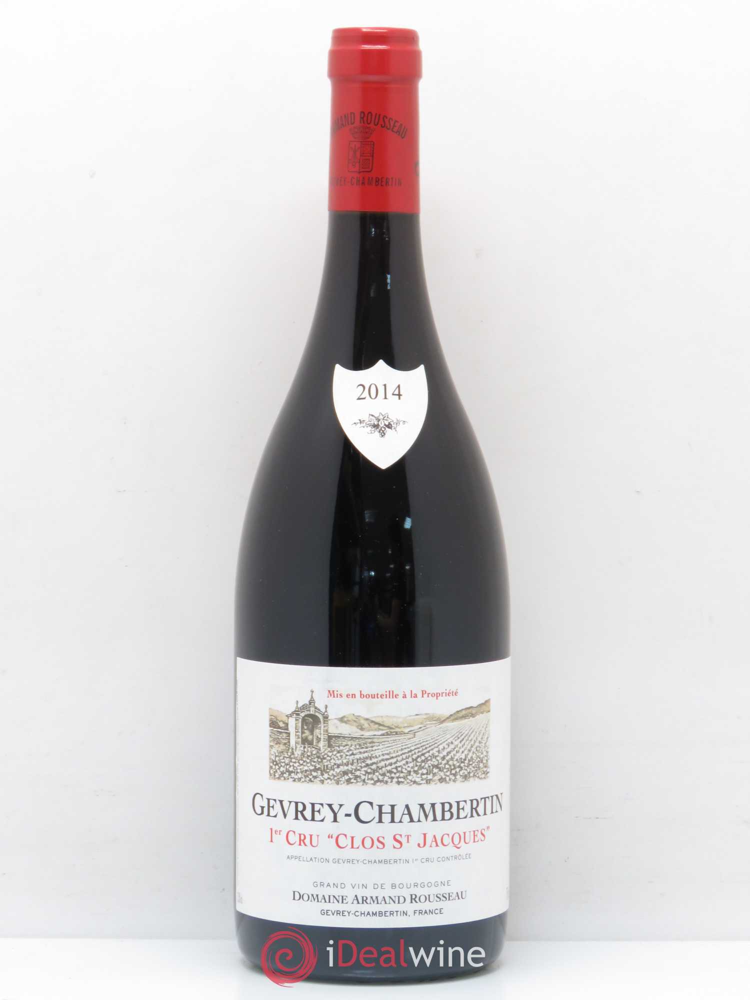 Gevrey-Chambertin 1er Cru Clos Saint-Jacques Armand Rousseau (Domaine) 2014 - Lot de 1 bouteille - 0