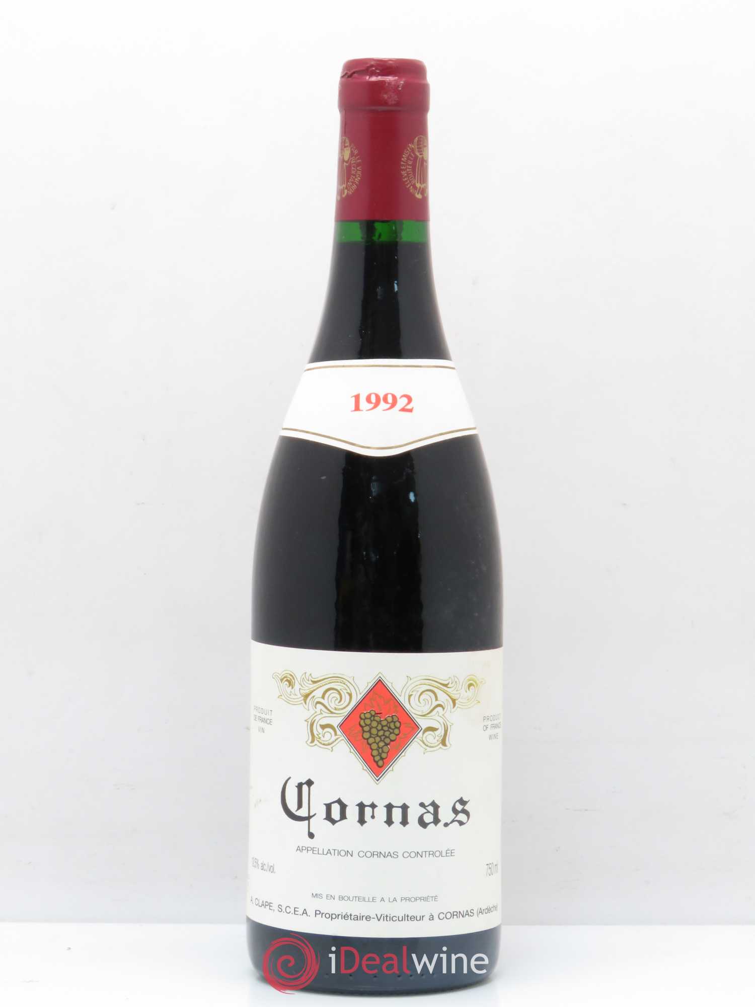 Cornas Auguste Clape 1992 - Lot de 1 bouteille - 0