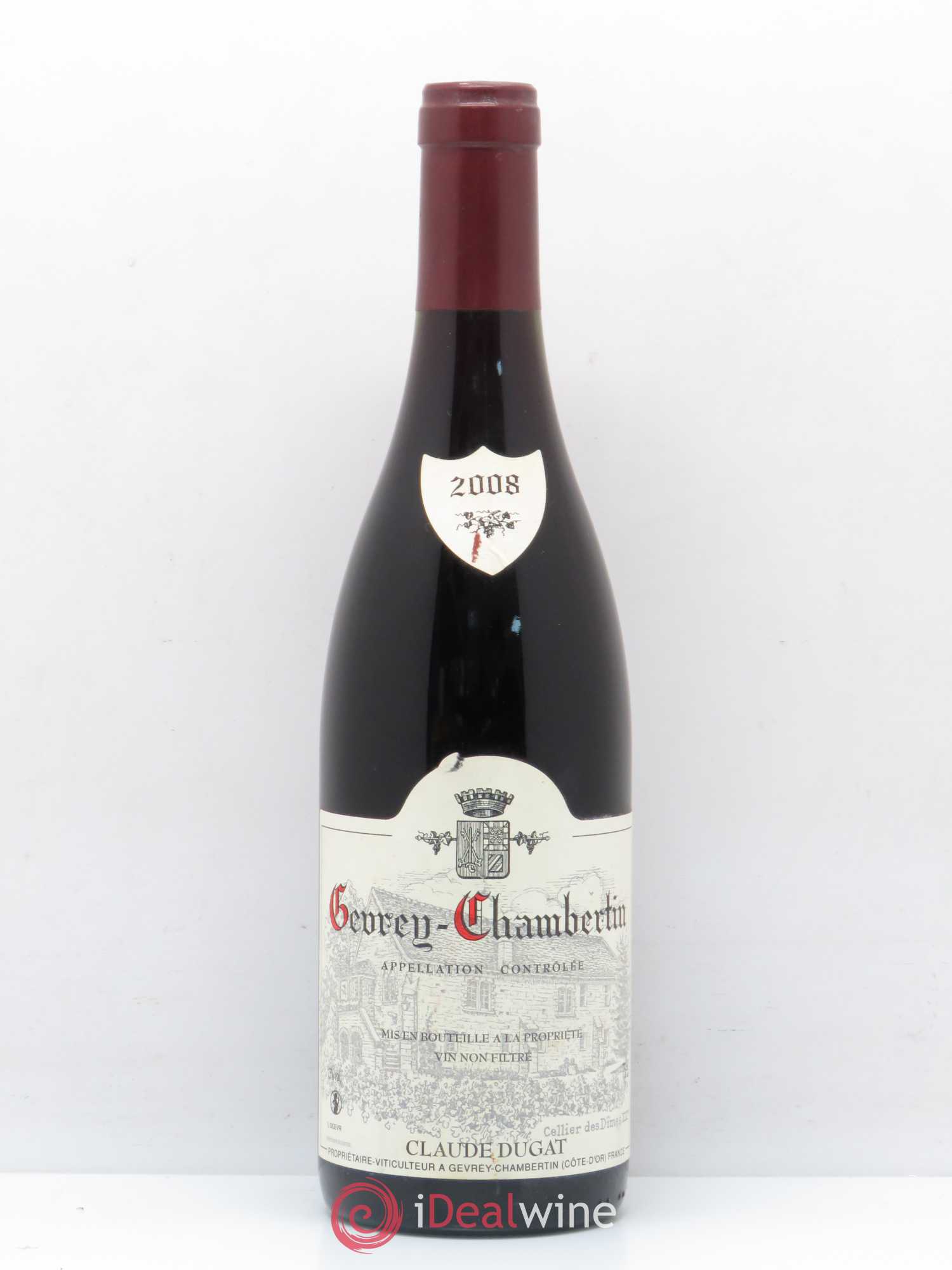 Gevrey-Chambertin Claude Dugat 2008 - Lot de 1 bouteille - 0