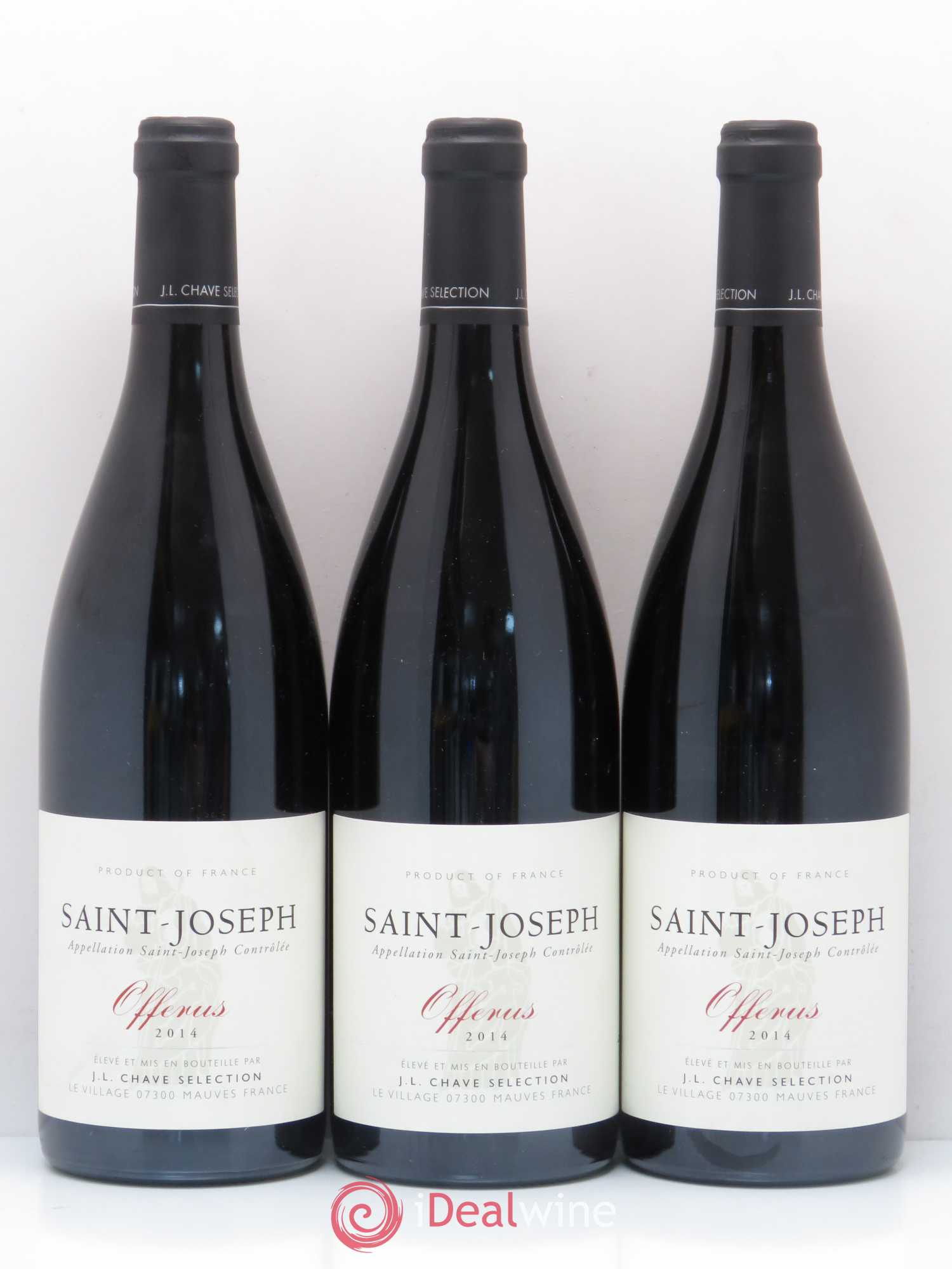 Saint-Joseph Offerus J-L. Chave Sélection 2014 - Lot de 3 bouteilles - 0
