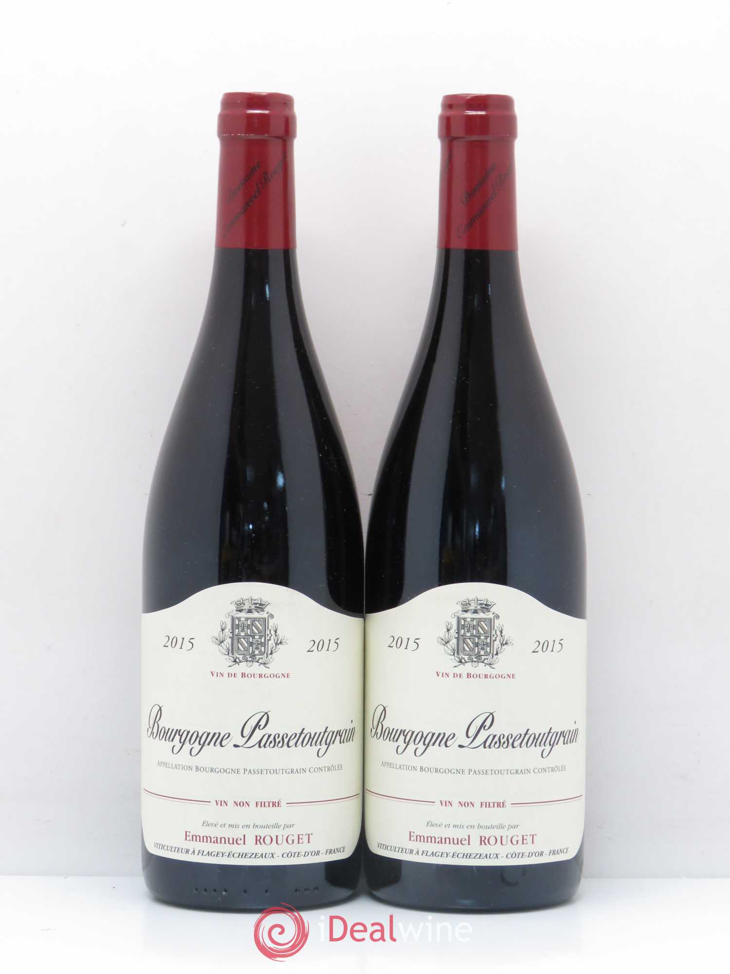 Bourgogne Passetoutgrain Emmanuel Rouget 2015 - Lot de 2 bouteilles - 0