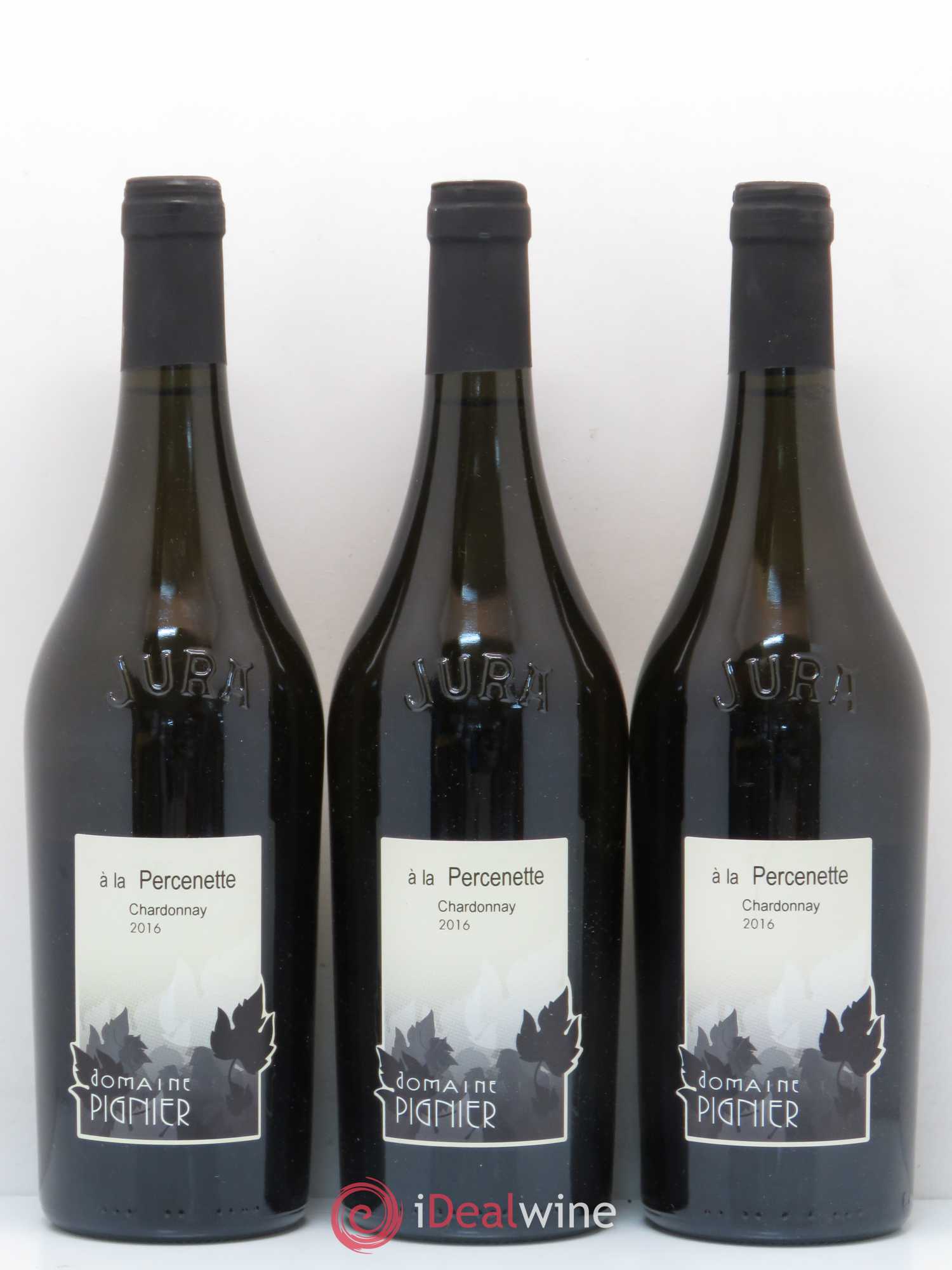 Côtes du Jura Pignier Chardonnay La Percenette 2016 - Posten von 3 Flaschen - 0