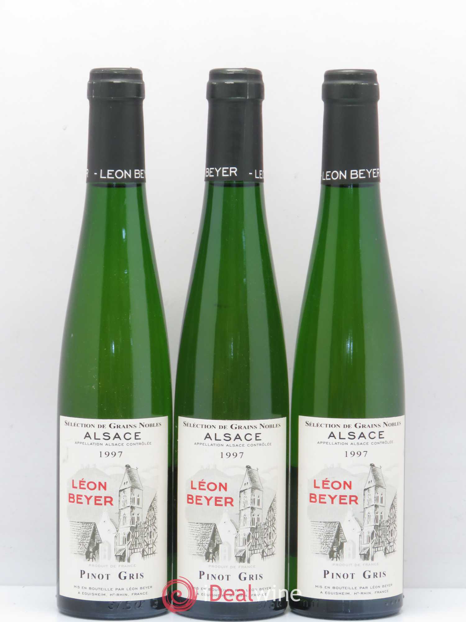 Pinot Gris Leon Beyer Sélection de Grains Nobles 1997 - Posten von 3 Demi-Flaschen - 0