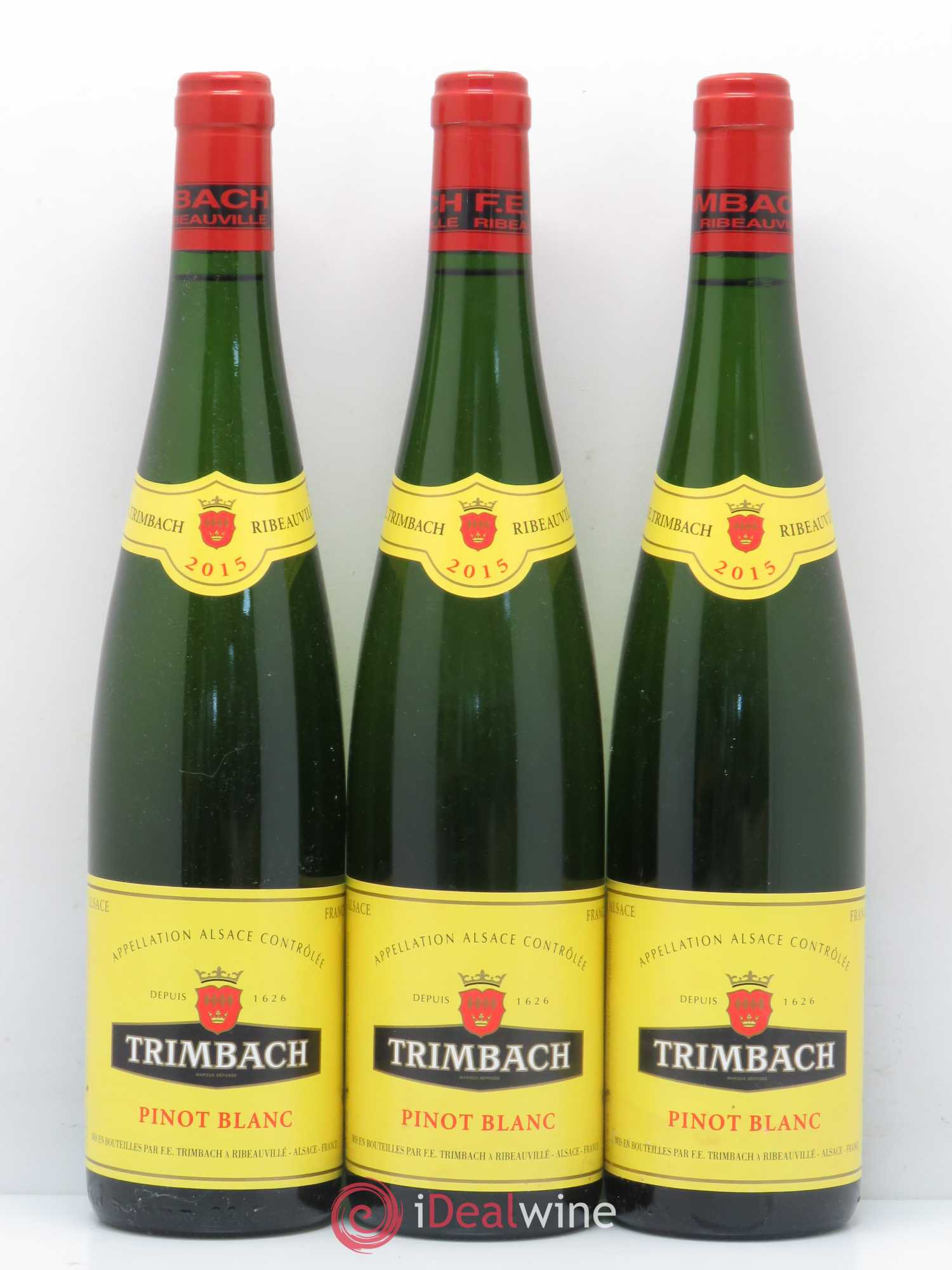 Alsace Trimbach Pinot Blanc 2015 - Posten von 5 Flaschen - 1