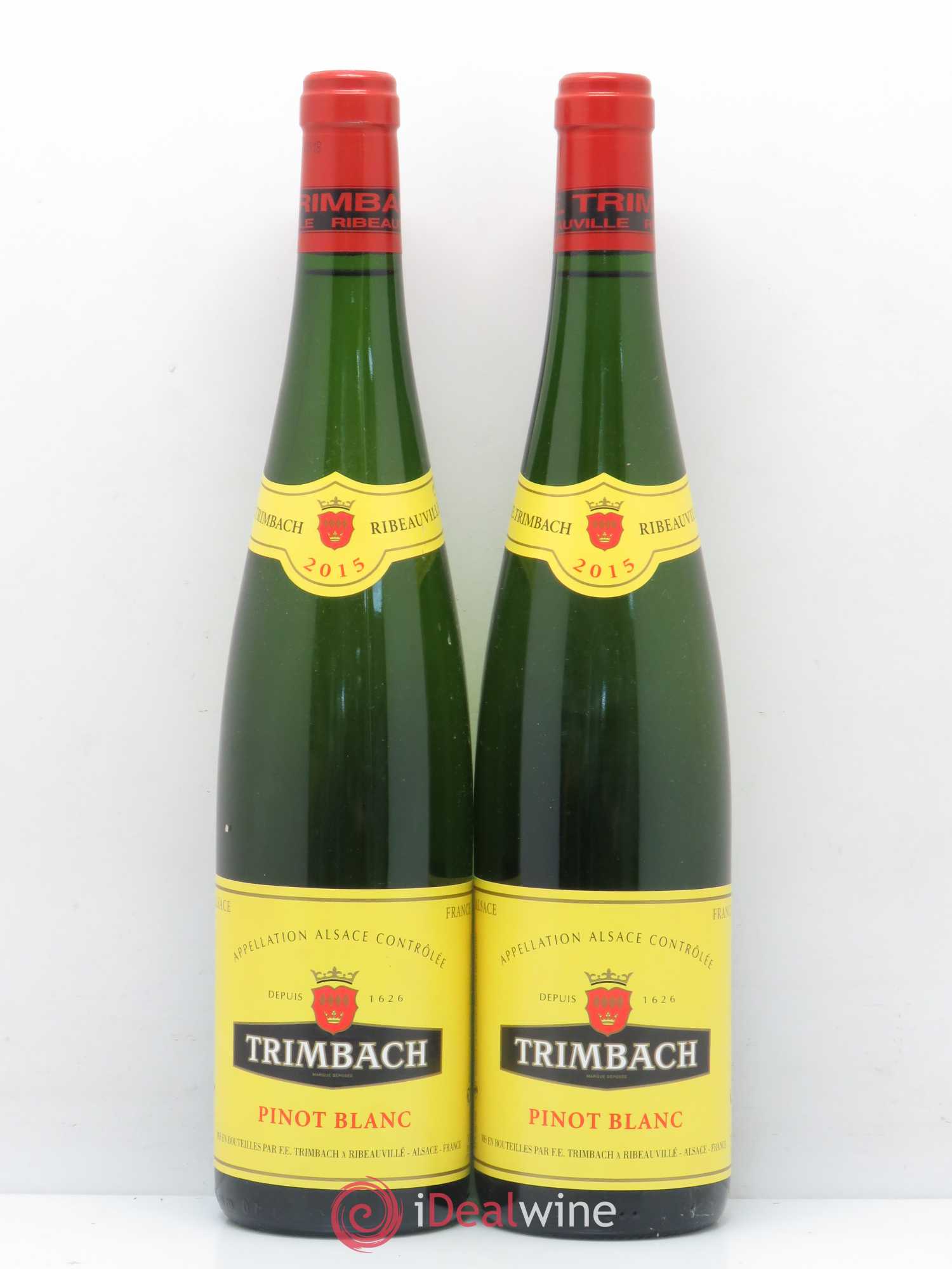 Alsace Trimbach Pinot Blanc 2015 - Posten von 5 Flaschen - 2