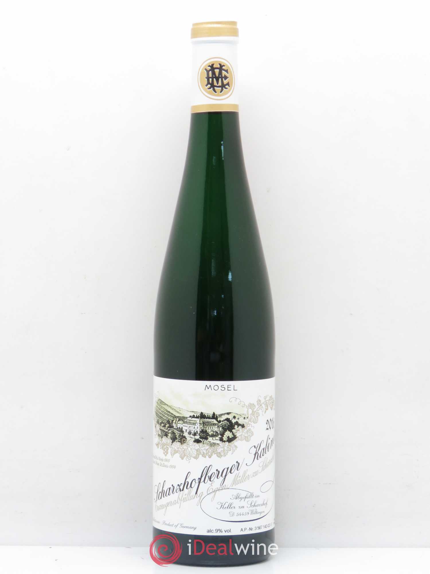 Riesling Scharzhofberger Kabinett Egon Muller 2016 - Lot de 1 bouteille - 0