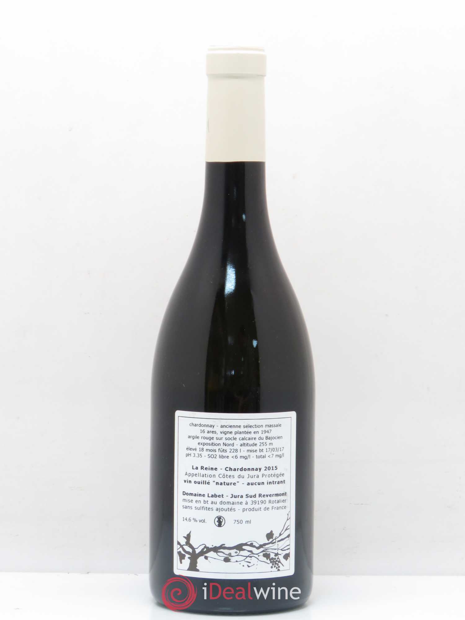 Côtes du Jura La Reine Labet 2015 - Posten von 1 Flasche - 1