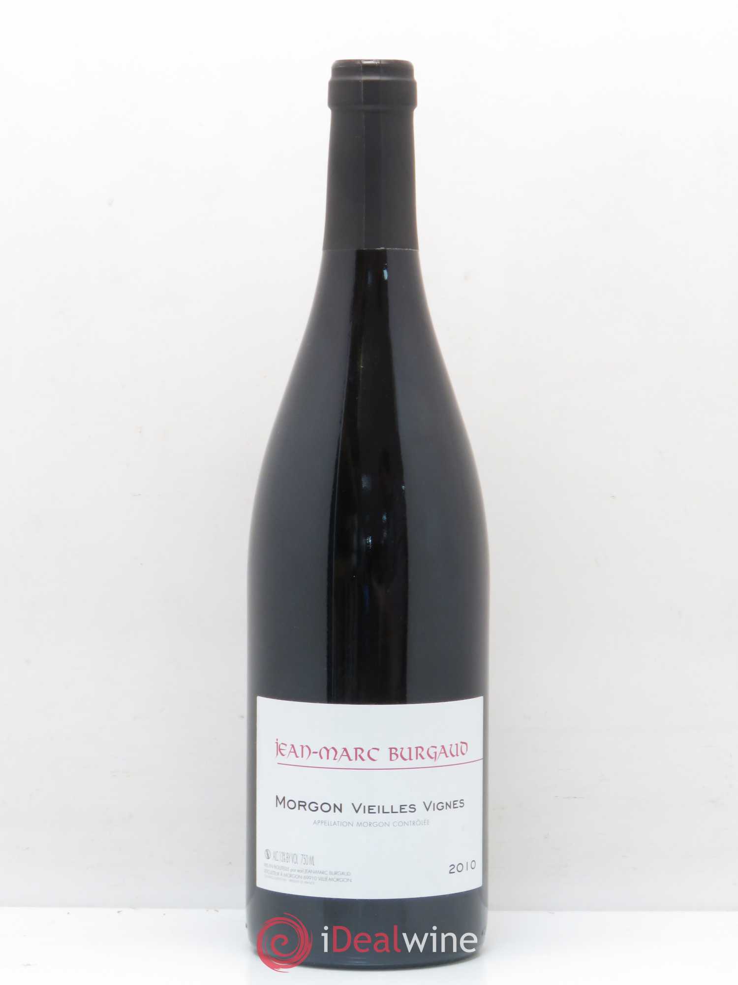 Morgon Vieilles vignes Burgaud 2010 - Posten von 1 Flasche - 0