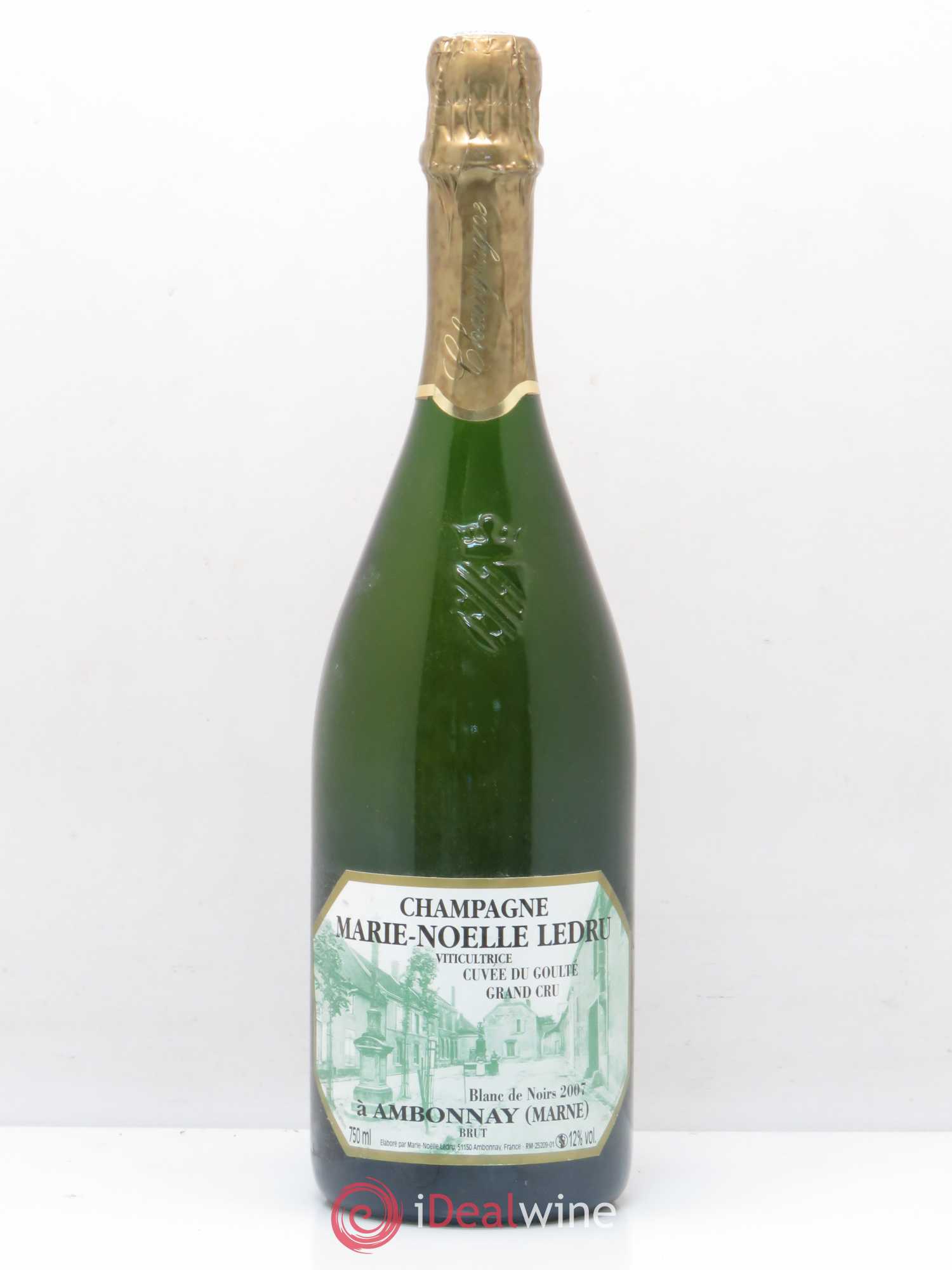 Champagne Cuvée du Goulté Grand Cru Marie-Noëlle Ledru 2007 - Posten von 1 Flasche - 0