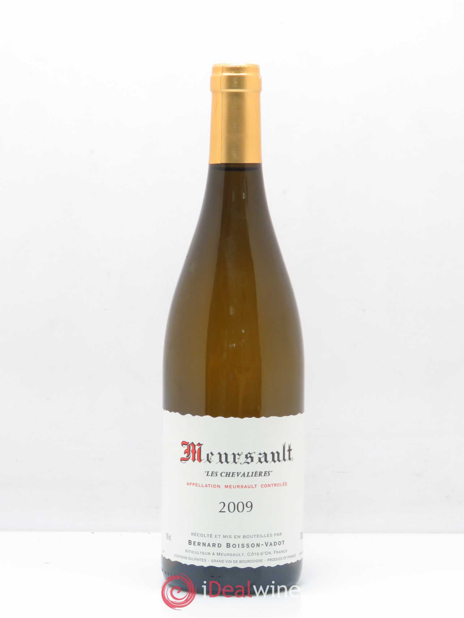 Meursault Les Chevalières Boisson-Vadot (Domaine) 2009 - Lot de 1 bouteille - 0