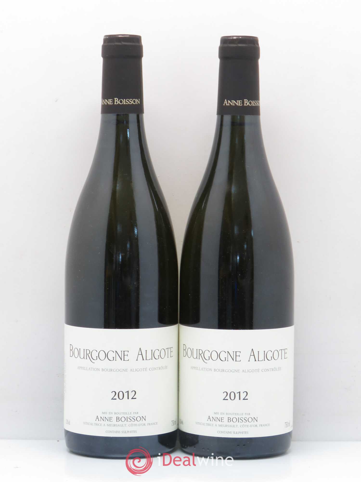 Bourgogne Aligoté Anne Boisson 2012 - Lot de 2 bouteilles - 0
