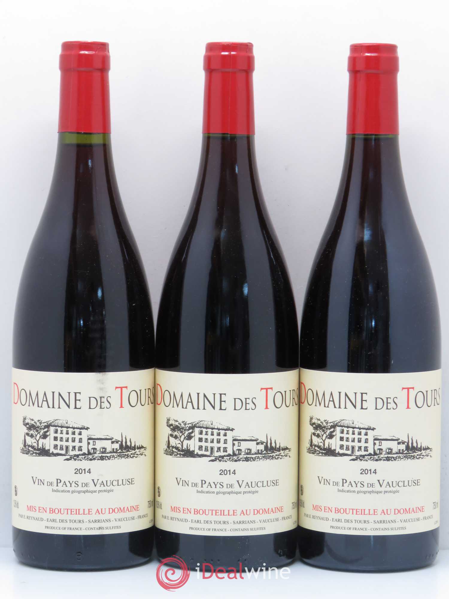 Vaucluse (Vin de Pays de Vaucluse) Domaine des Tours Emmanuel Reynaud 2014 - Lot de 6 bouteilles - 2