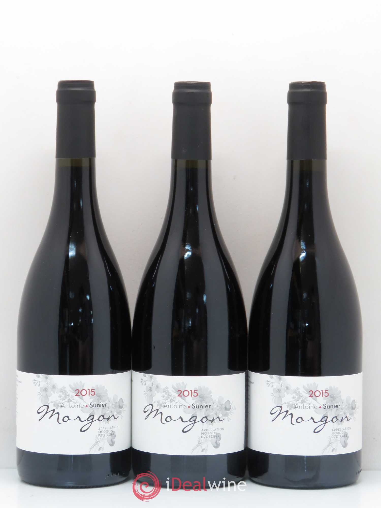 Morgon Antoine Sunier 2015 - Lot de 6 bouteilles - 1