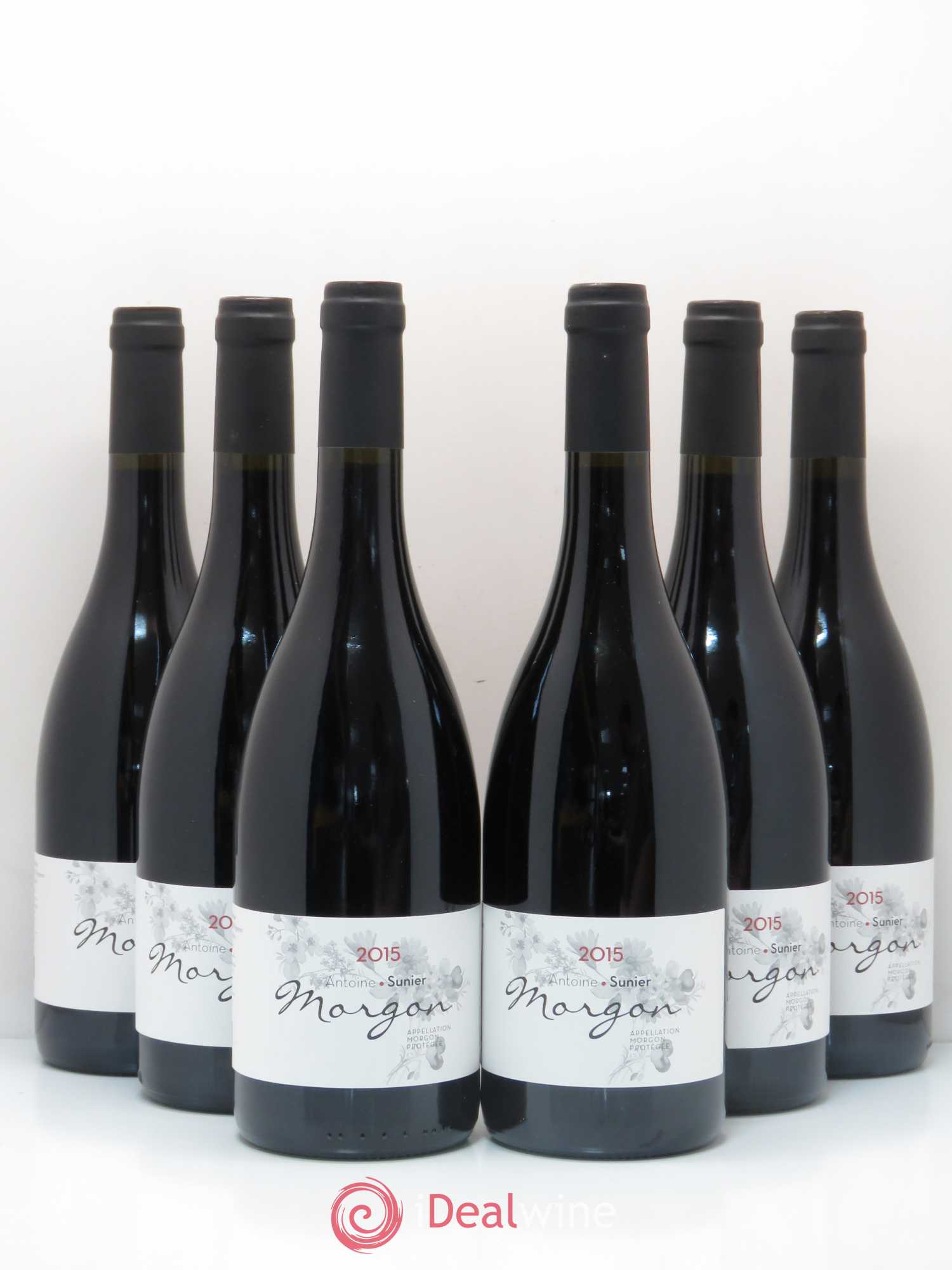 Morgon Antoine Sunier 2015 - Lot de 6 bouteilles - 0
