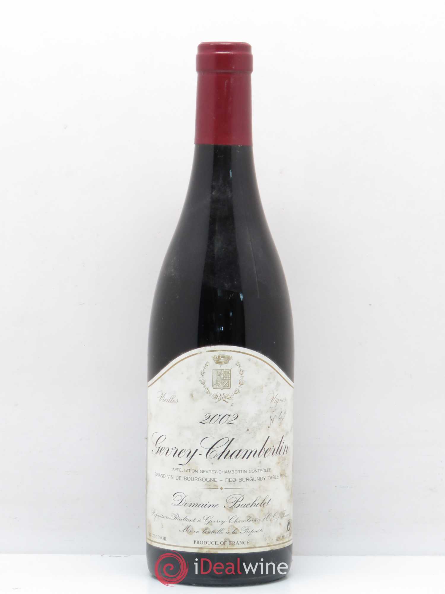Gevrey-Chambertin Vieilles Vignes Denis Bachelet 2002 - Posten von 1 Flasche - 0
