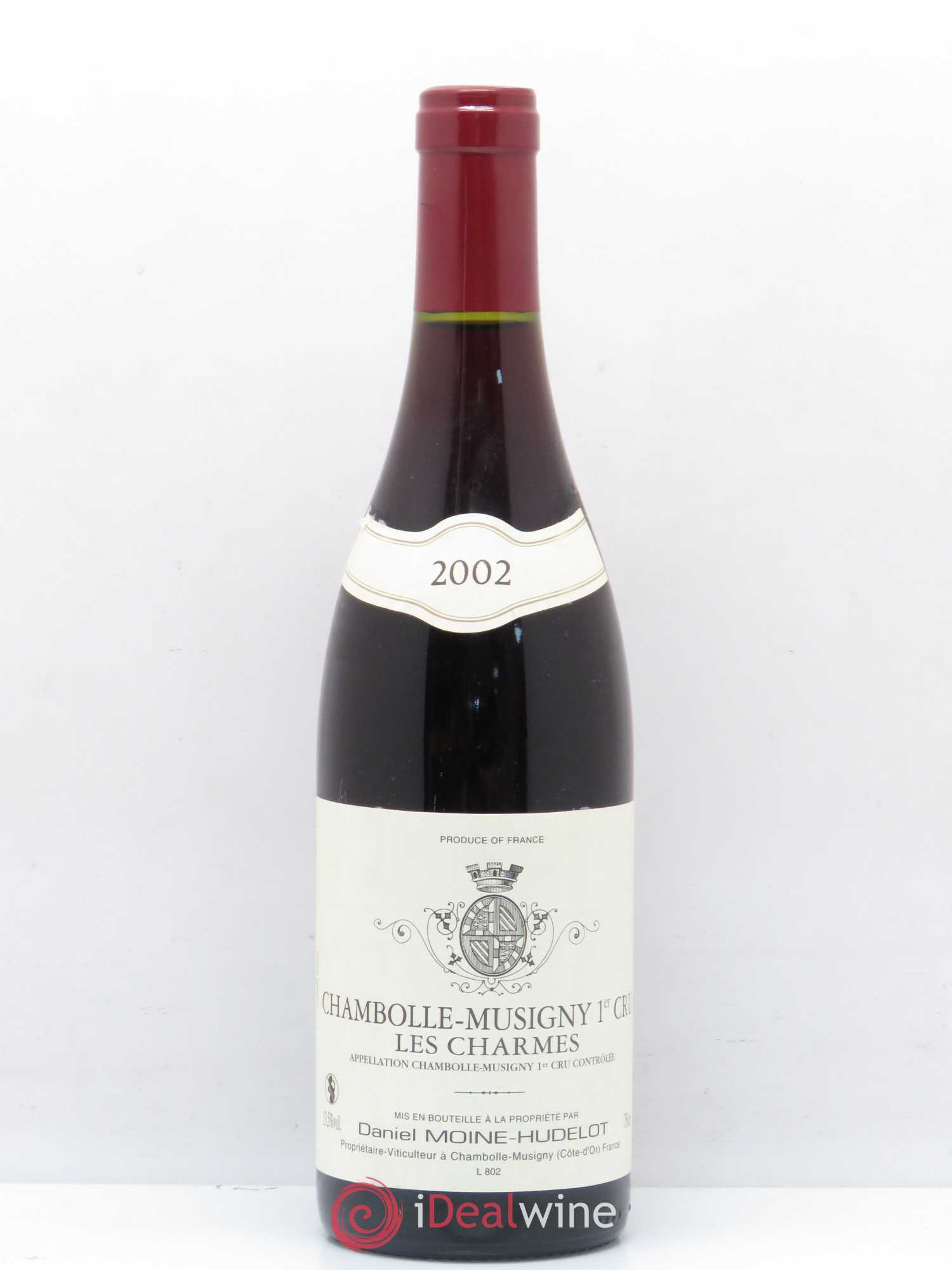 Chambolle-Musigny 1er Cru Les Charmes Hudelot-Noëllat 2002 - Lot de 1 bouteille - 0